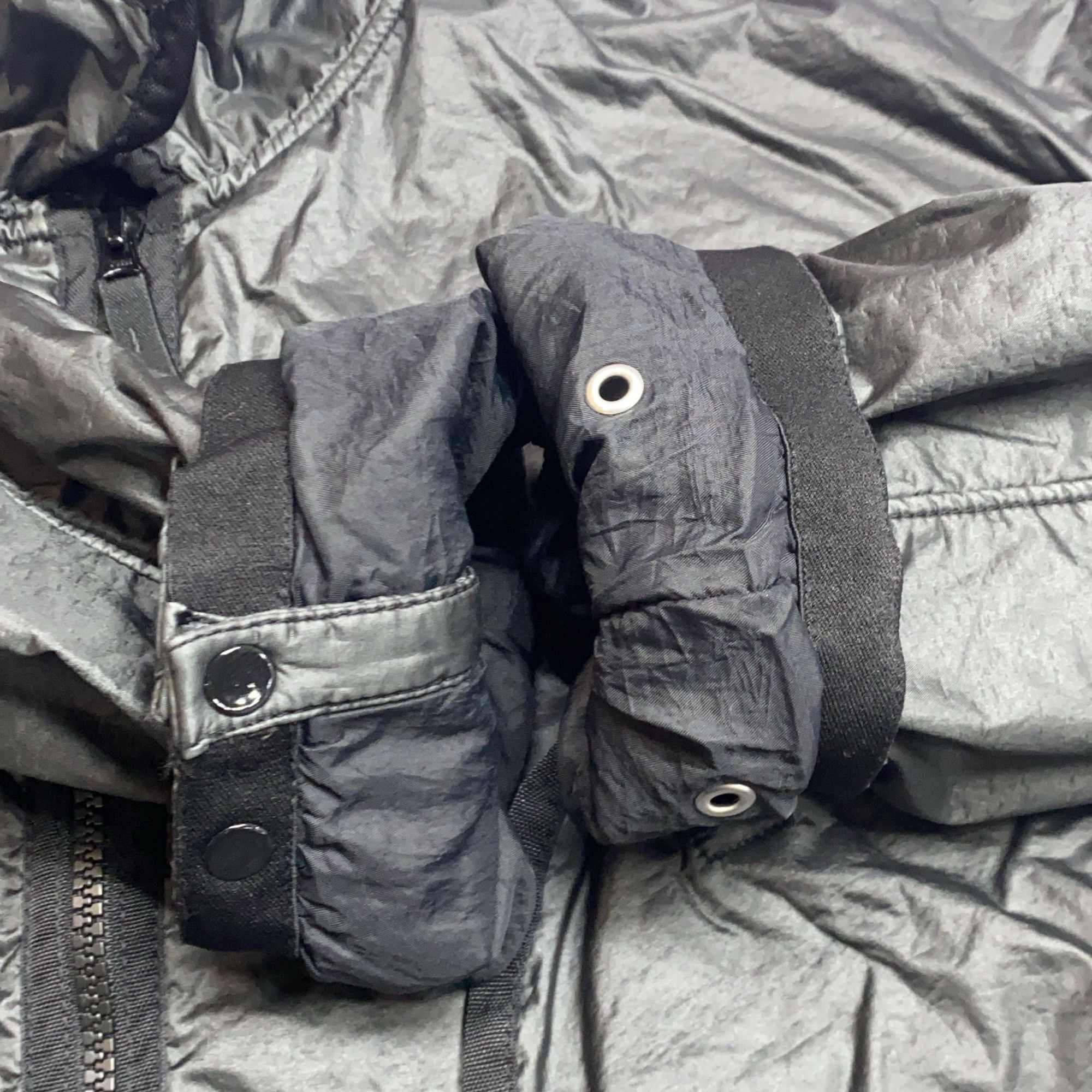 Stone Island Stone Island Nylon Resin Jacket Black Size XXL Size US XXL / EU 58 / 5 - 15 Thumbnail