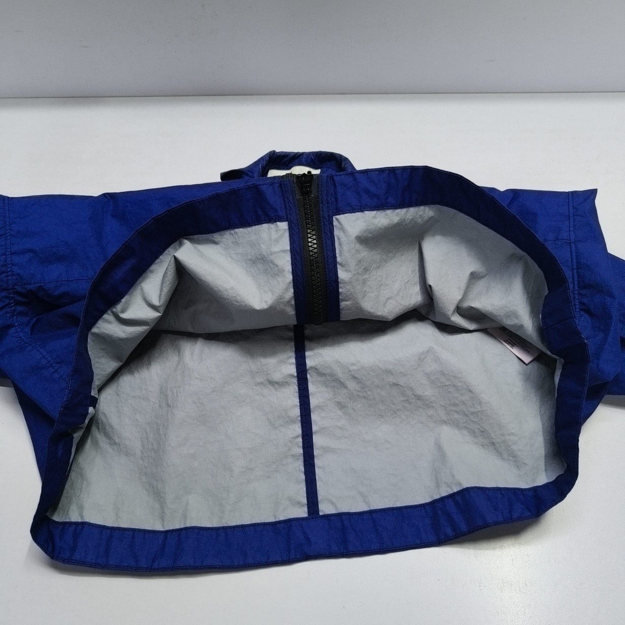 Stone Island Stone Island Blue Nylon Badge Jacket Size M Size US M / EU 48-50 / 2 - 16 Thumbnail
