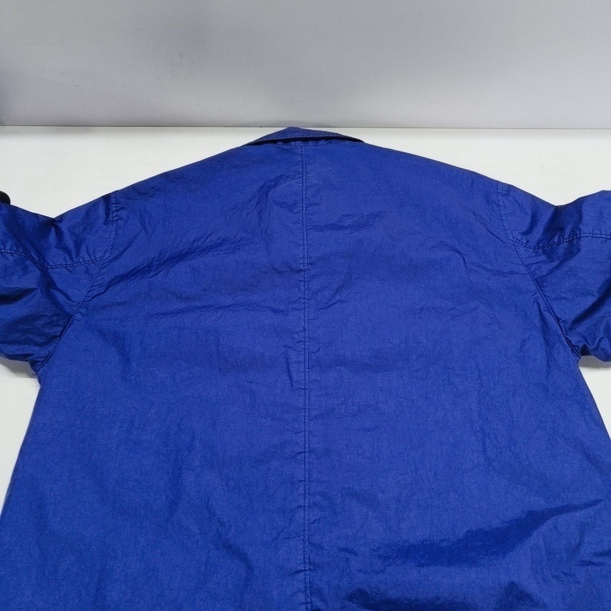 Stone Island Stone Island Blue Nylon Badge Jacket Size M Size US M / EU 48-50 / 2 - 19 Thumbnail