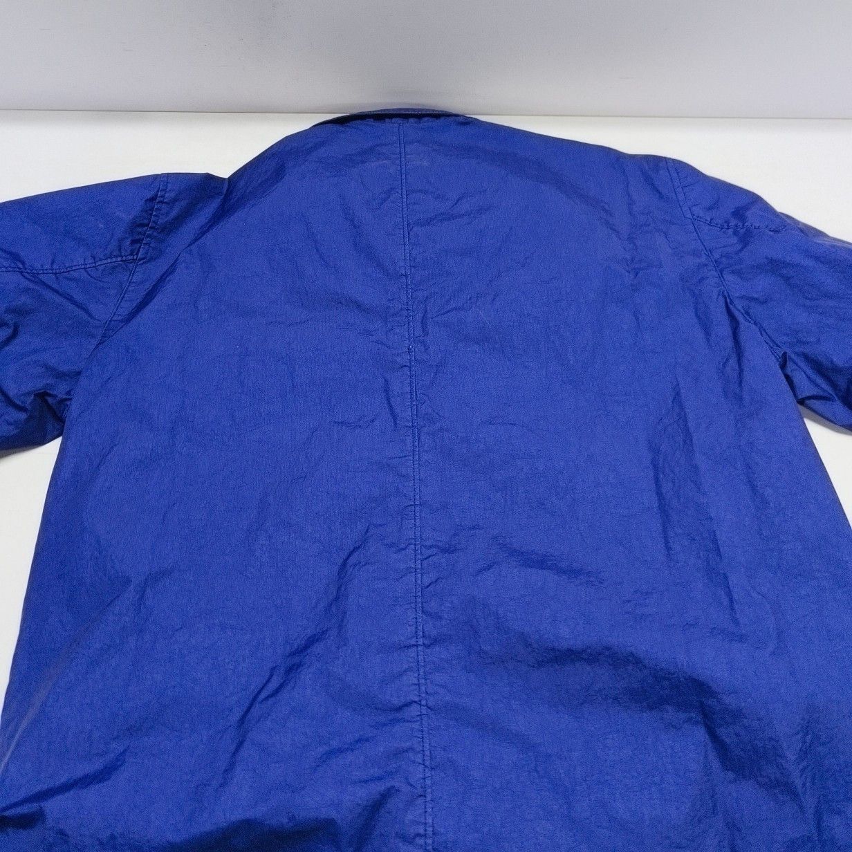 Stone Island Stone Island Blue Nylon Badge Jacket Size M Size US M / EU 48-50 / 2 - 7 Thumbnail