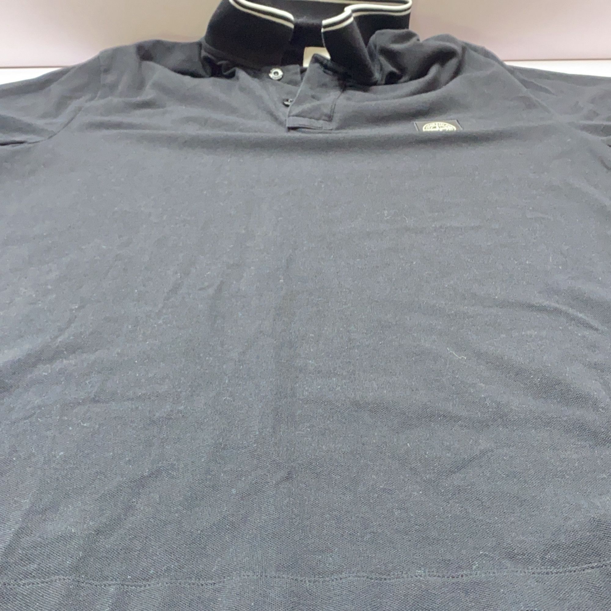 Stone Island Stone Island Logo Patch Polo Shirt Black Size XL Size US XL / EU 56 / 4 - 11 Thumbnail