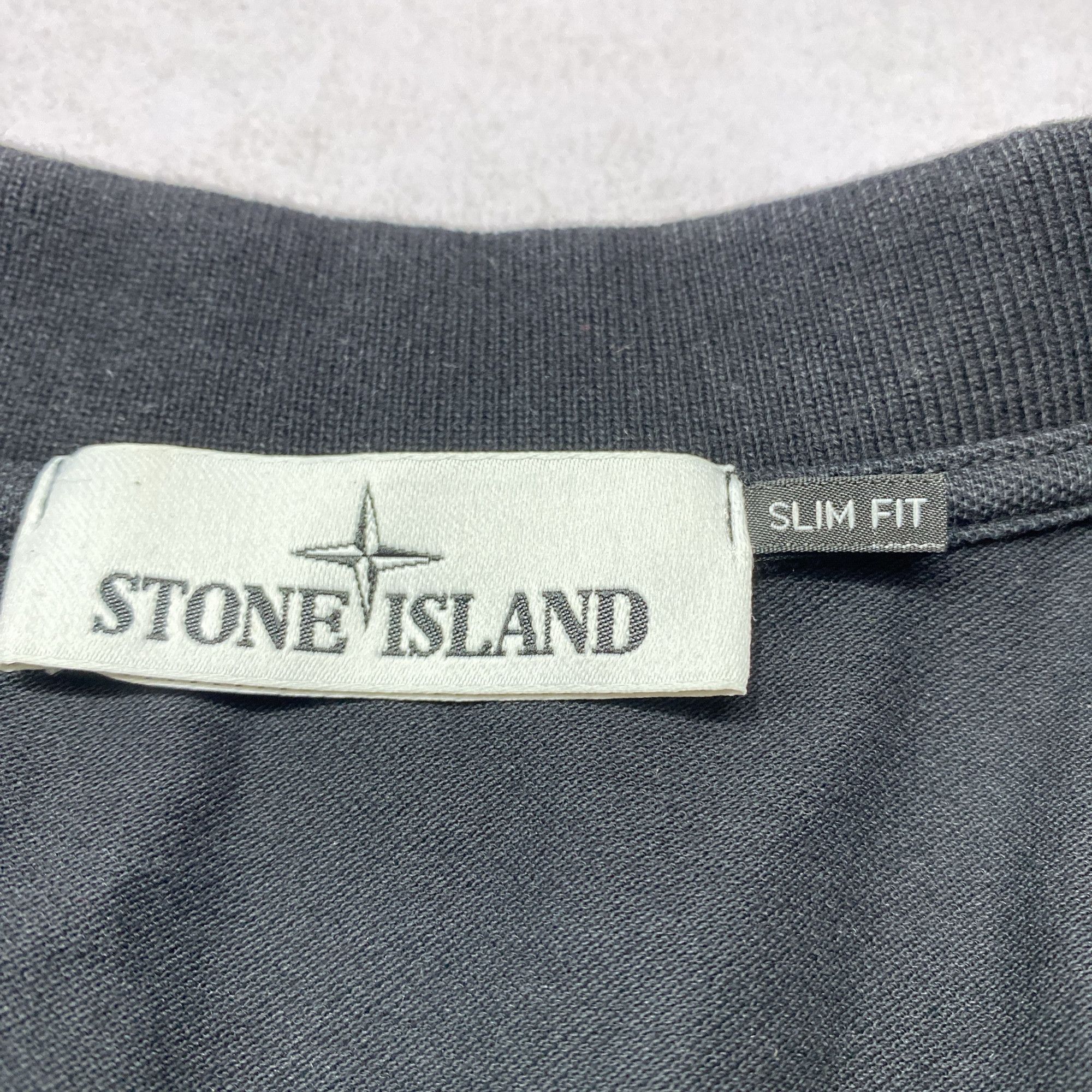 Stone Island Stone Island Logo Patch Polo Shirt Black Size XL Size US XL / EU 56 / 4 - 3 Thumbnail