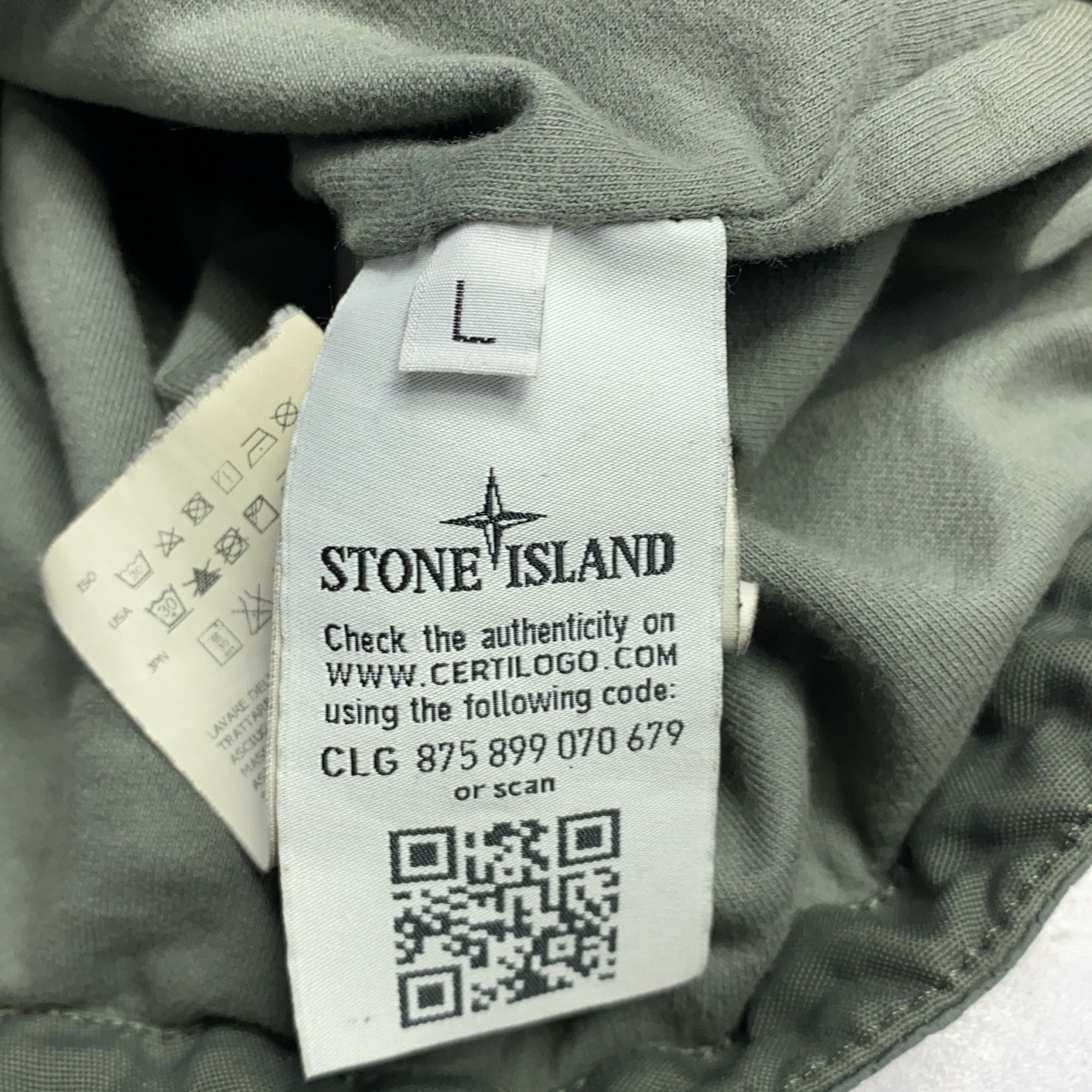 Stone Island Stone Island Logo Patch Light Jacket Green Size L Size US L / EU 52-54 / 3 - 4 Thumbnail