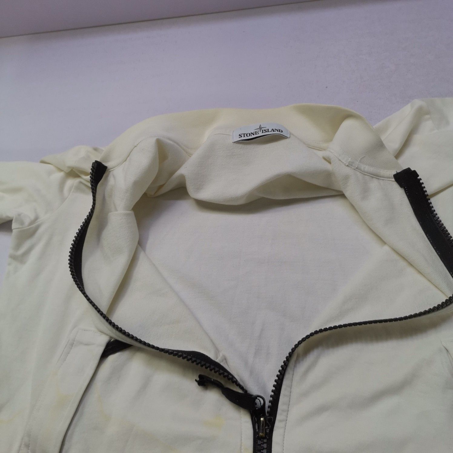 Stone Island Stone Island Cotton Zip Up Jacket Size L Size US L / EU 52-54 / 3 - 8 Thumbnail