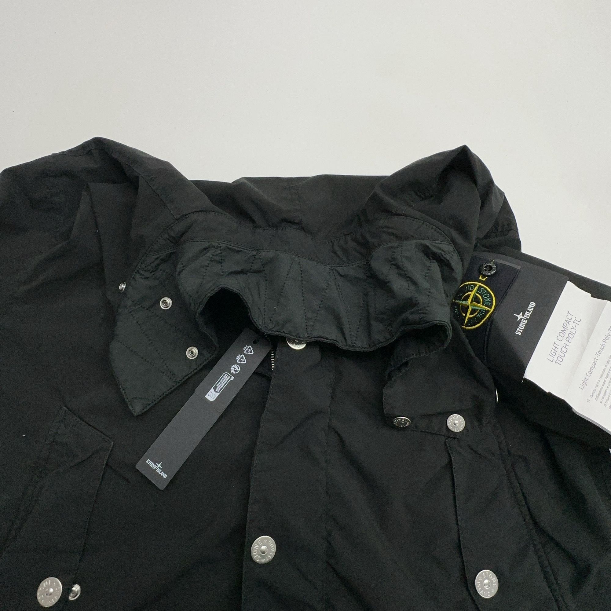 Stone Island Stone Island Light Compact Touch Poly-TC Coach Jacket M Size US M / EU 48-50 / 2 - 10 Thumbnail