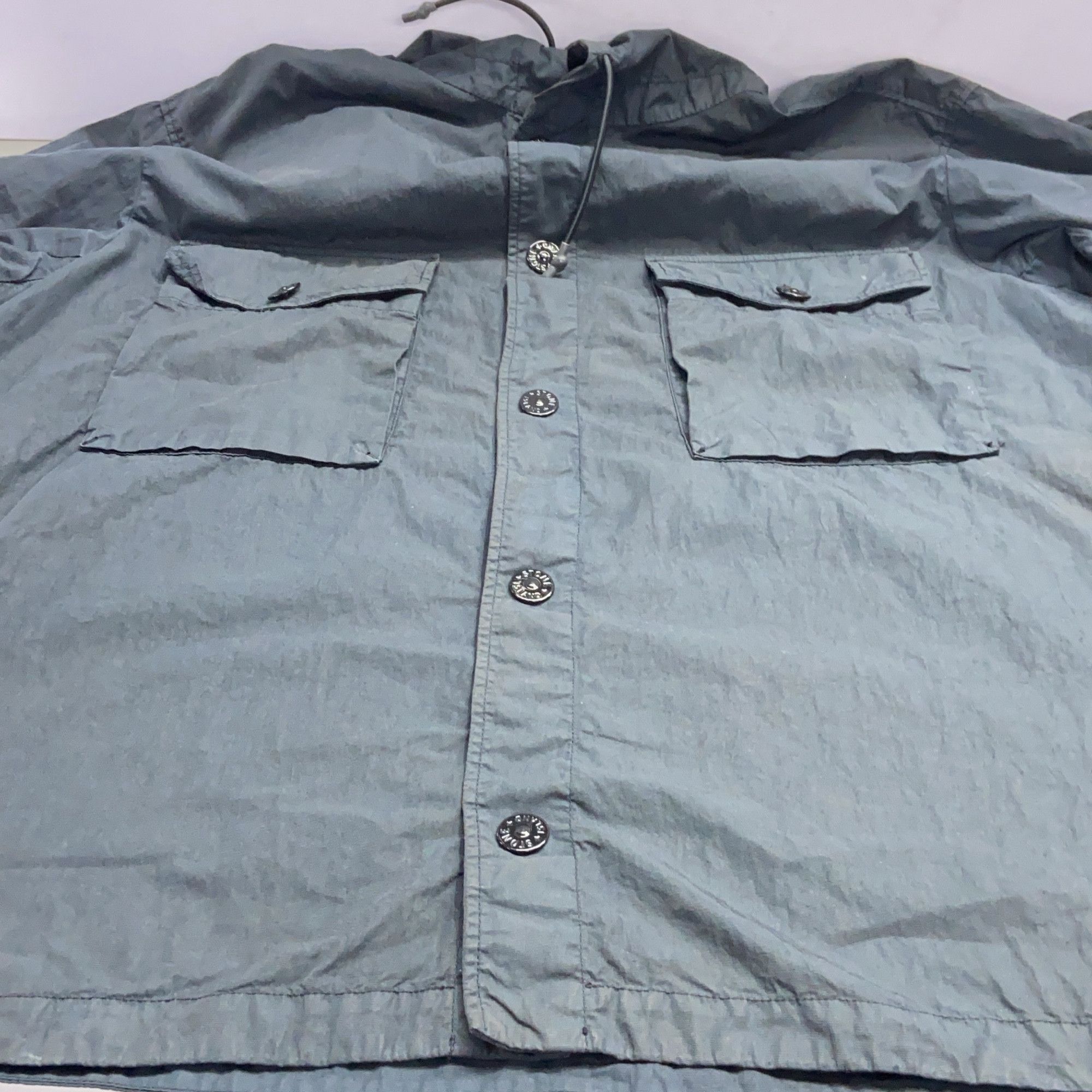 Stone Island Stone Island Hooded Light Jacket Size XXL Size US XXL / EU 58 / 5 - 18 Thumbnail