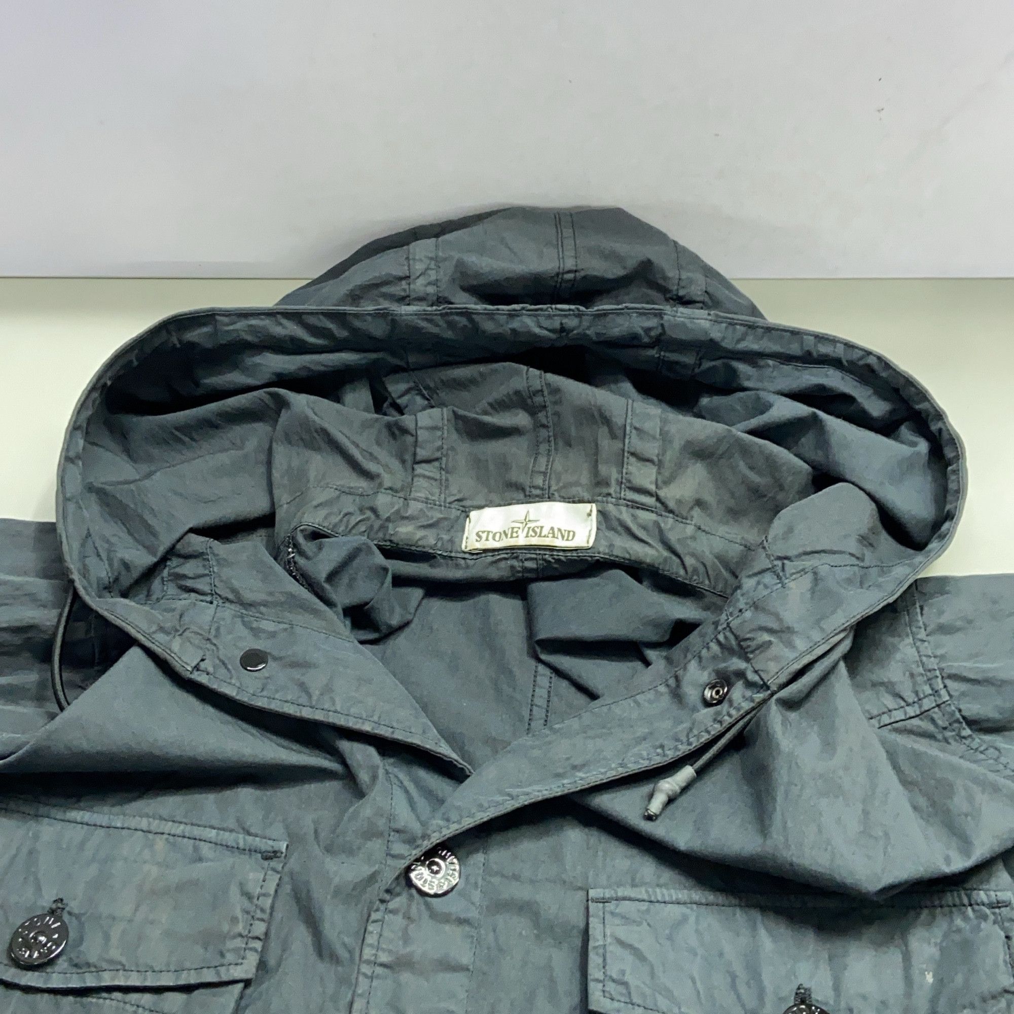 Stone Island Stone Island Hooded Light Jacket Size XXL Size US XXL / EU 58 / 5 - 12 Thumbnail
