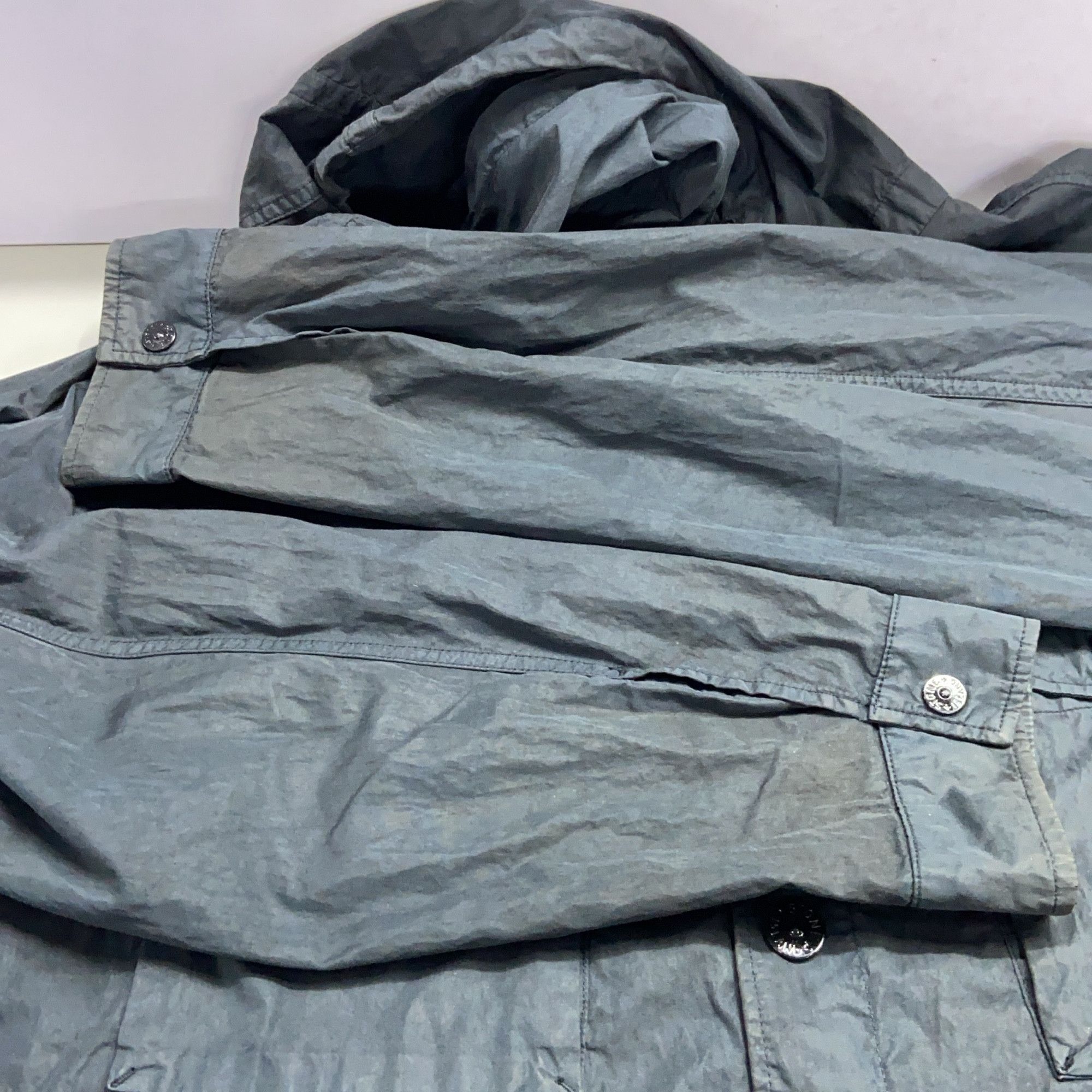 Stone Island Stone Island Hooded Light Jacket Size XXL Size US XXL / EU 58 / 5 - 14 Thumbnail