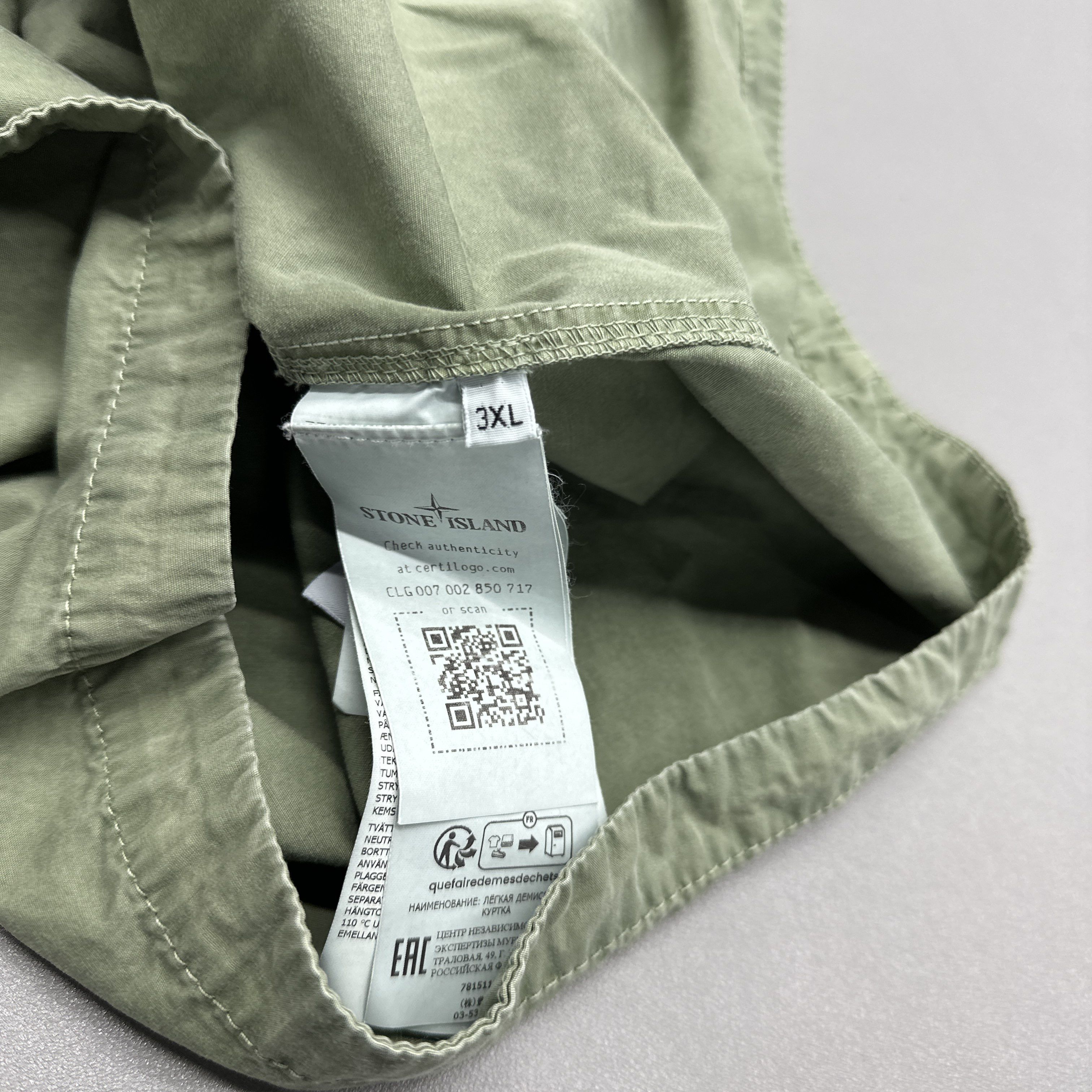Stone Island Stone Island Sage Overshirt Size 3XL Size US XXL / EU 58 / 5 - 4 Thumbnail