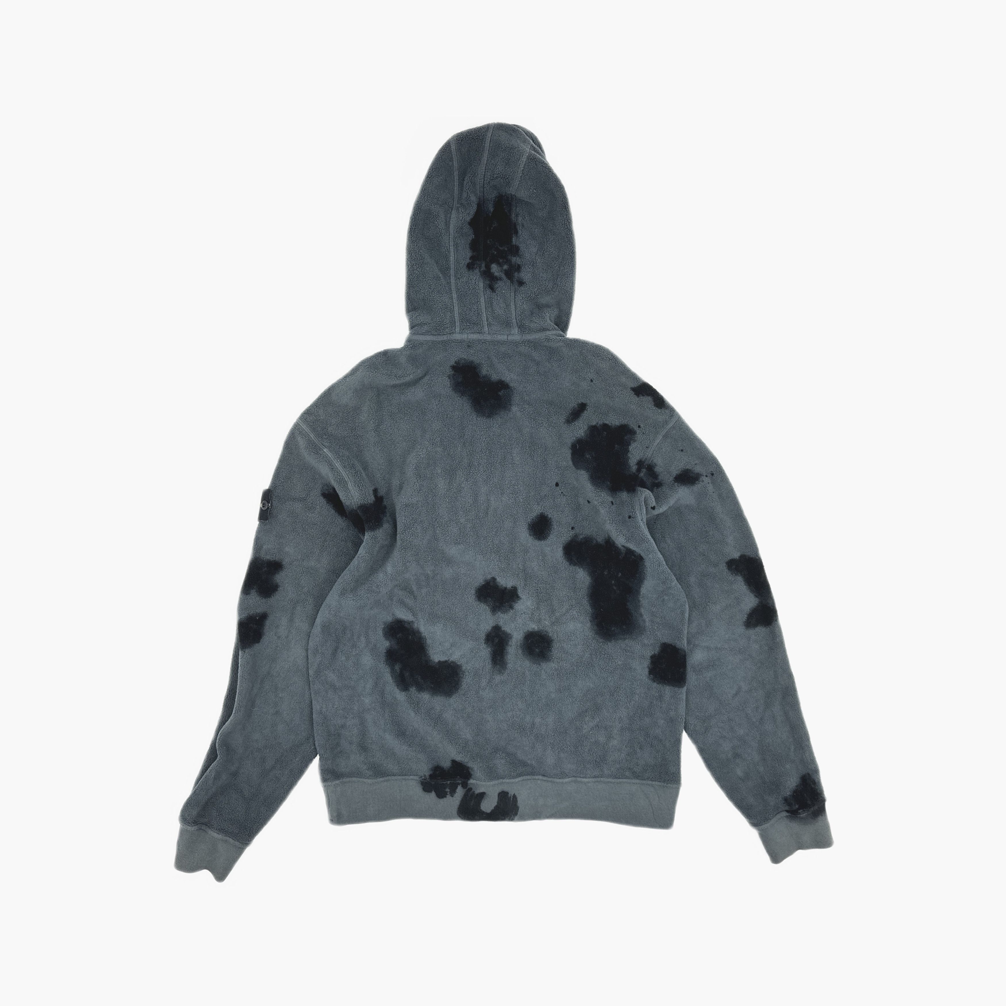 Stone Island Stone Island Splatter Fleece Zip Jacket Size M Size US M / EU 48-50 / 2 - 2 Thumbnail