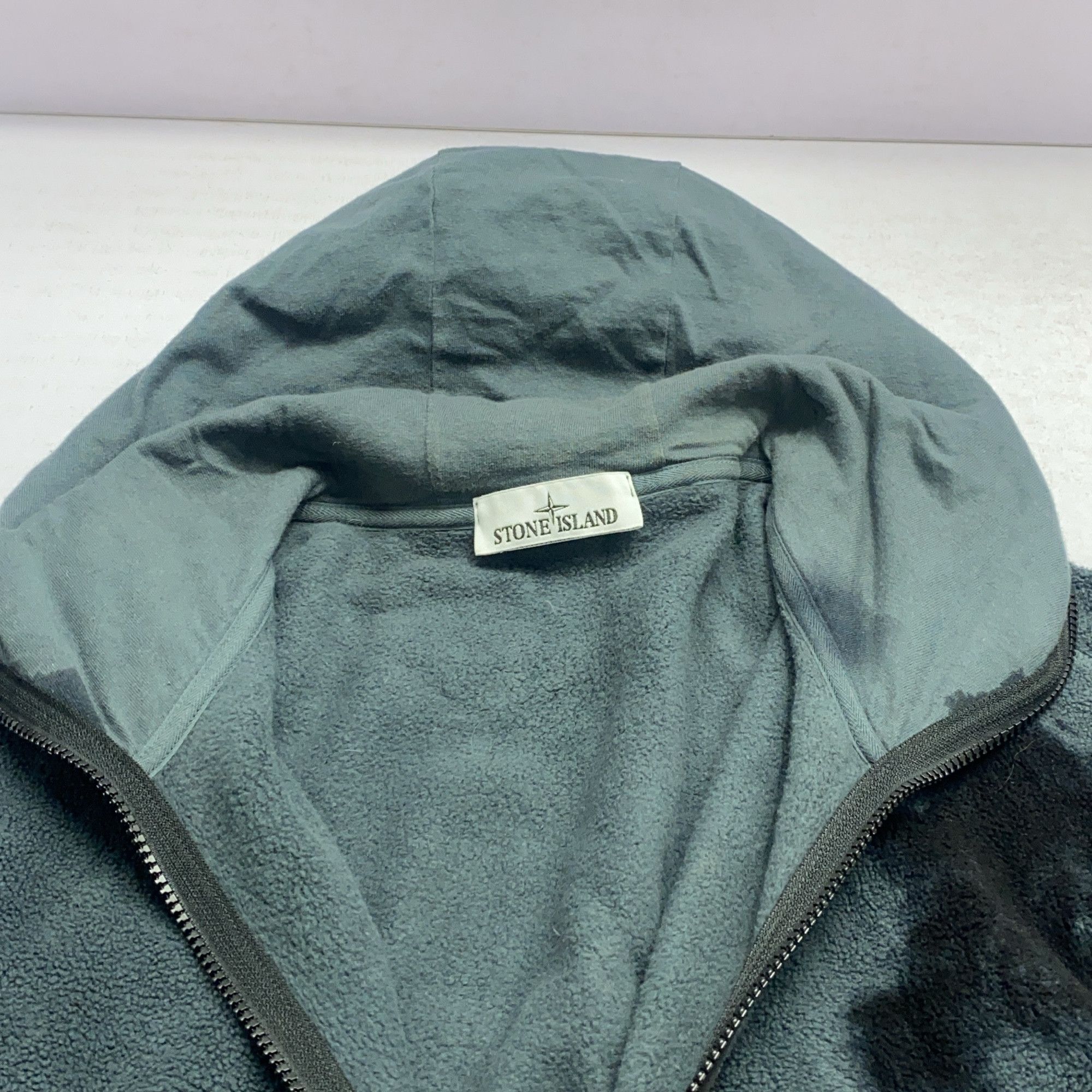 Stone Island Stone Island Splatter Fleece Zip Jacket Size M Size US M / EU 48-50 / 2 - 10 Thumbnail