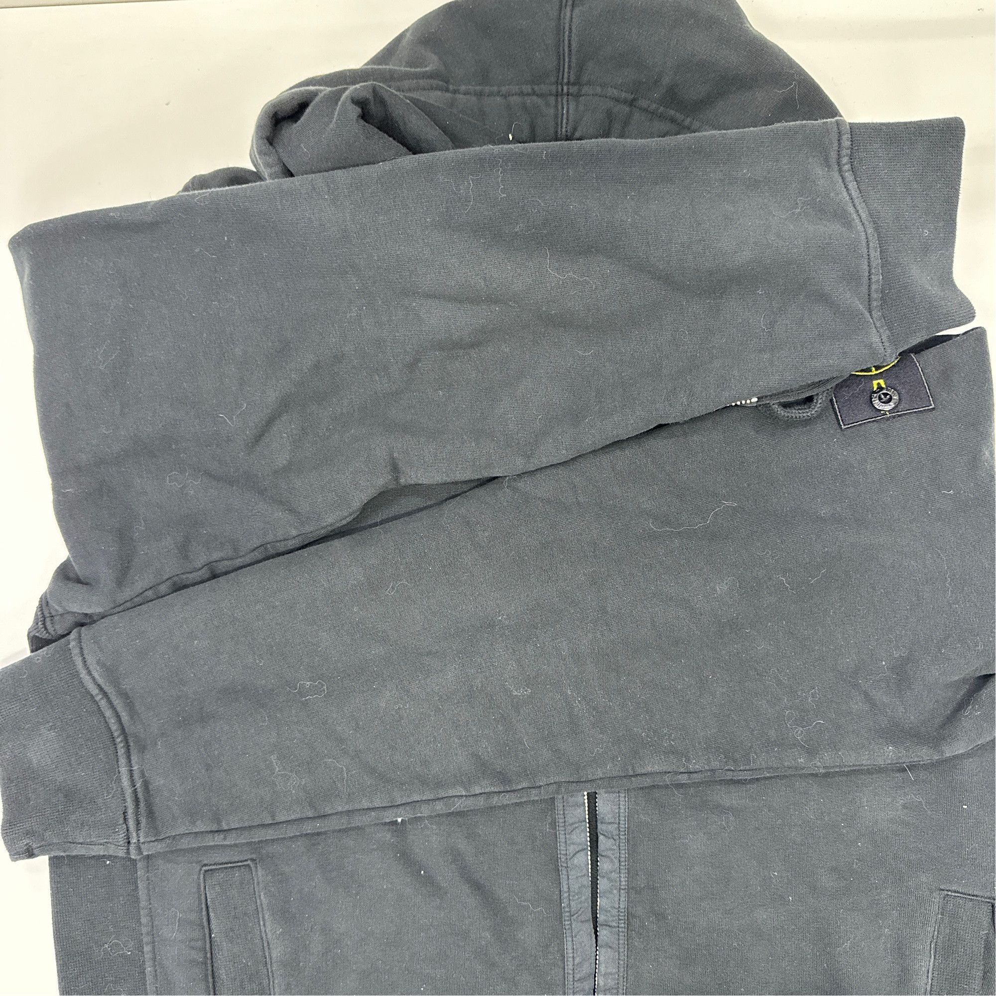 Stone Island Stone Island Logo Patch Zip Hoodie Size L Size US L / EU 52-54 / 3 - 6 Thumbnail