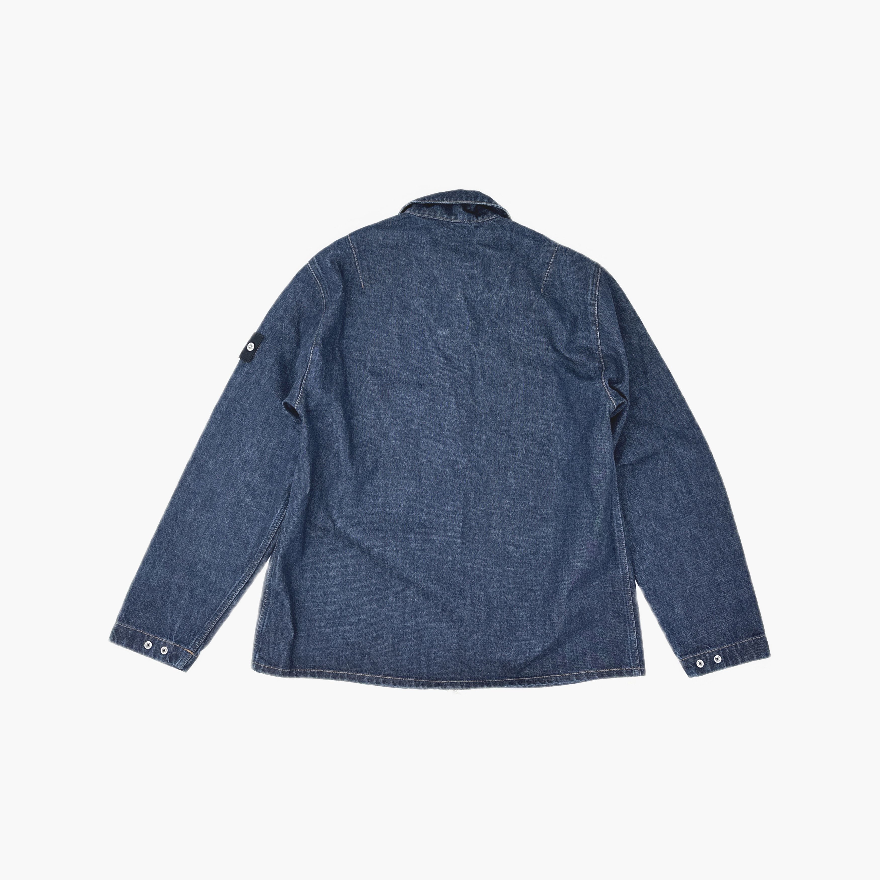 Stone Island Stone Island Denim Research Zip-Up Jacket L Size US L / EU 52-54 / 3 - 2 Thumbnail