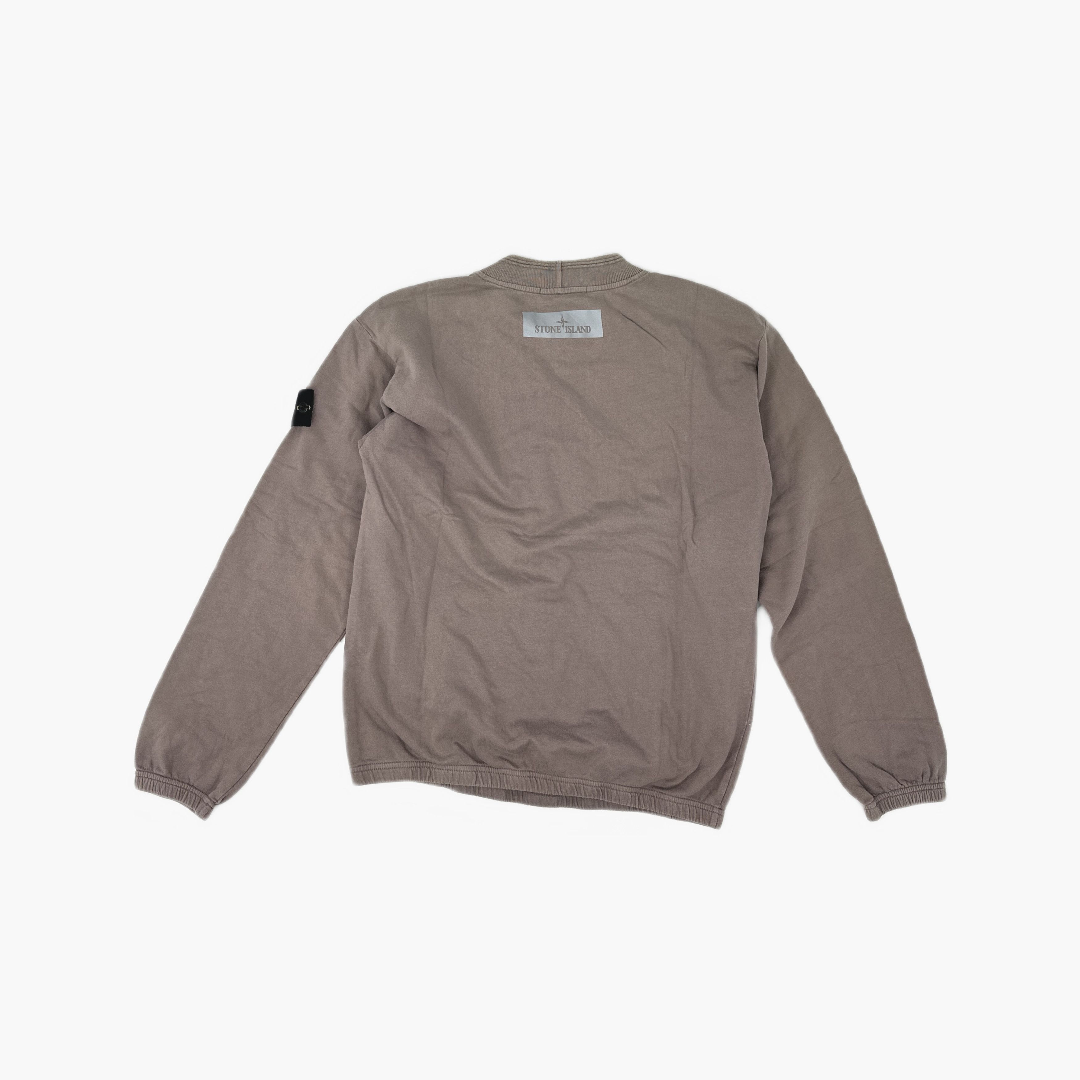 Stone Island Stone Island Classic Crewneck Sweatshirt Size M Size US M / EU 48-50 / 2 - 2 Thumbnail