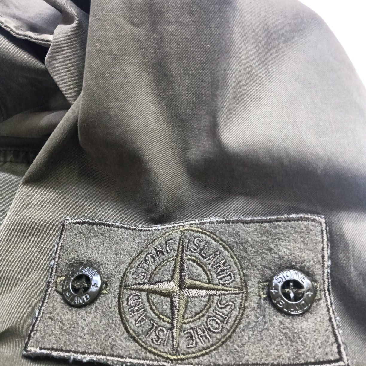Stone Island Stone Island Ghost Piece Compass Patch Shirt Size M Size US M / EU 48-50 / 2 - 5 Thumbnail