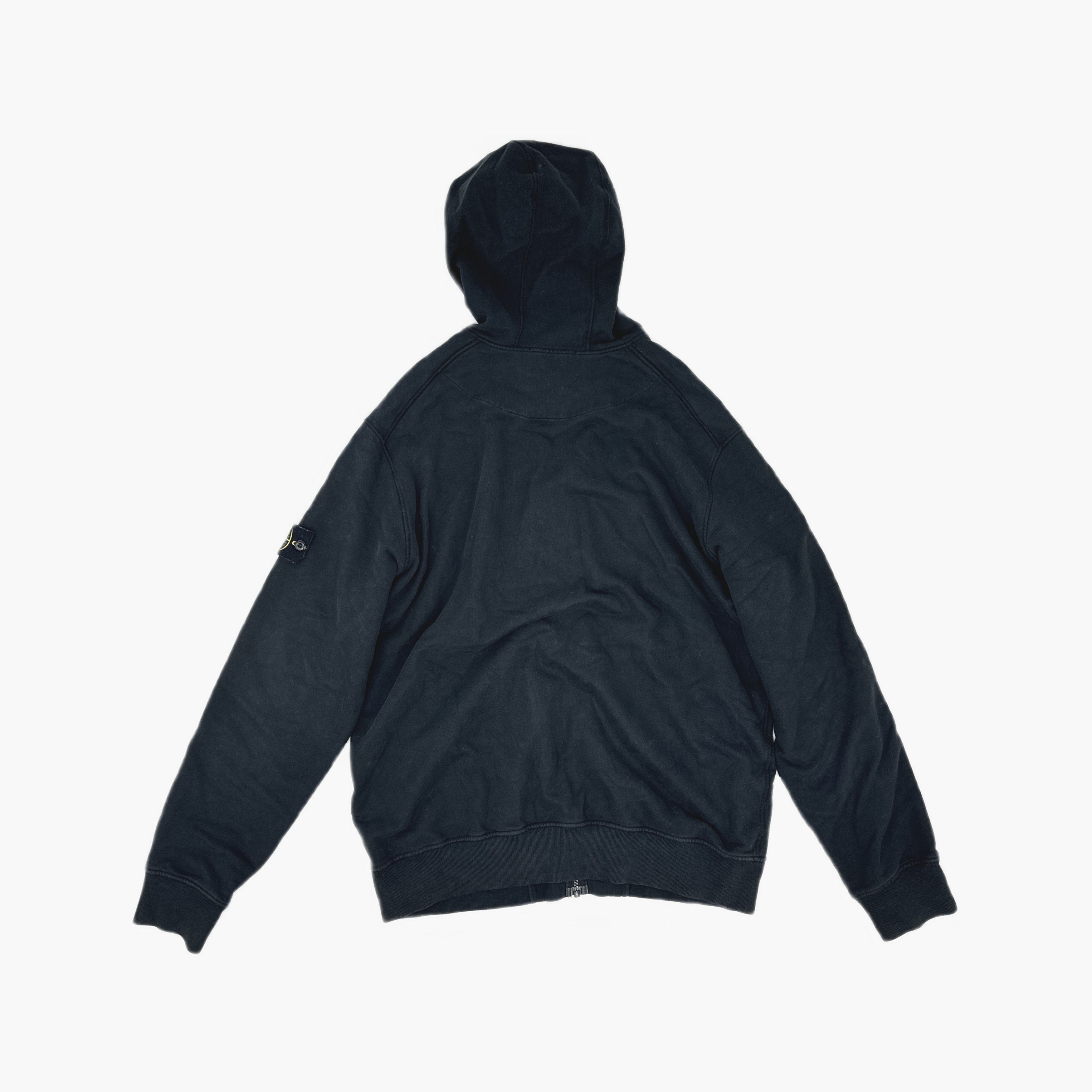 Stone Island Stone Island Logo Patch Zip Up Hoodie Size XXL Size US XXL / EU 58 / 5 - 2 Thumbnail