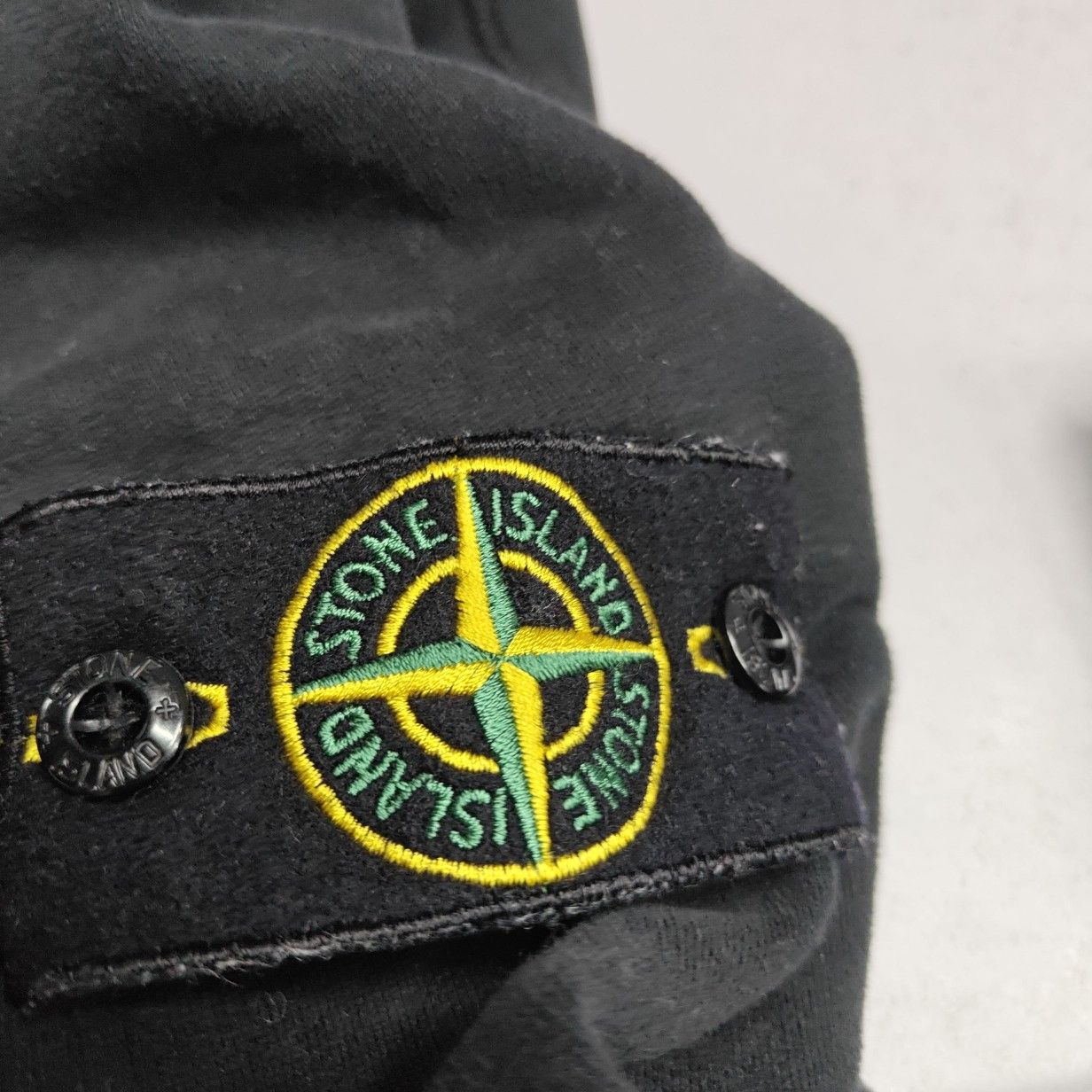Stone Island Stone Island Logo Patch Zip Up Hoodie Size XXL Size US XXL / EU 58 / 5 - 5 Thumbnail