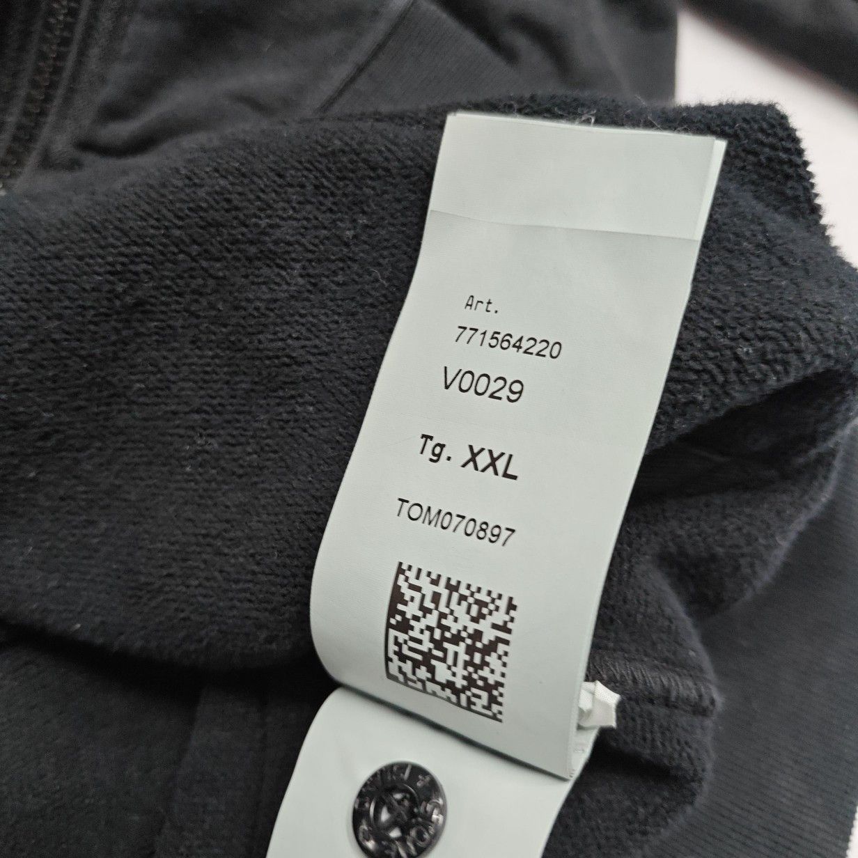 Stone Island Stone Island Logo Patch Zip Up Hoodie Size XXL Size US XXL / EU 58 / 5 - 3 Thumbnail