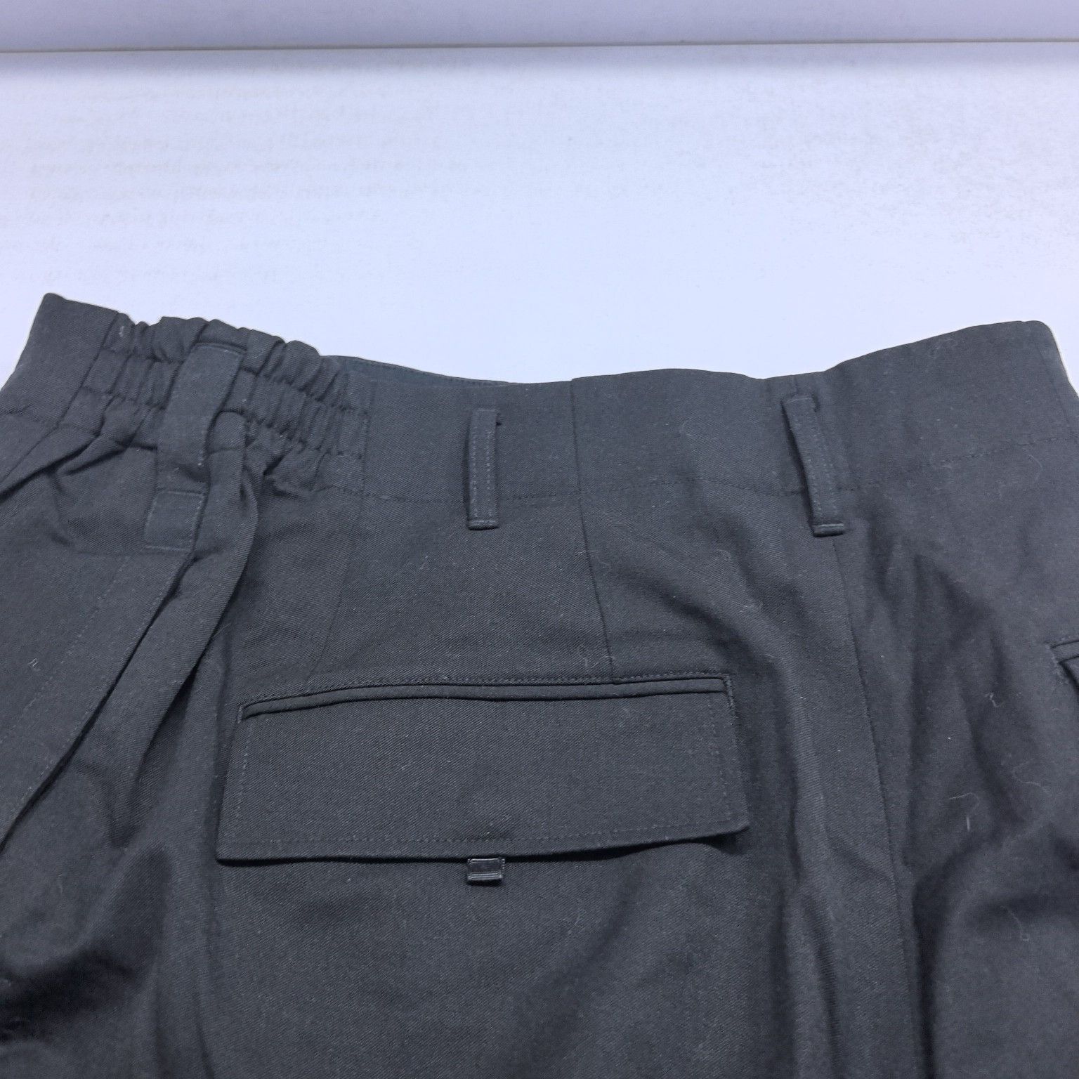 Y-3 Y-3 Refined Wool Joggers Size L Size US 34 / EU 50 - 8 Thumbnail
