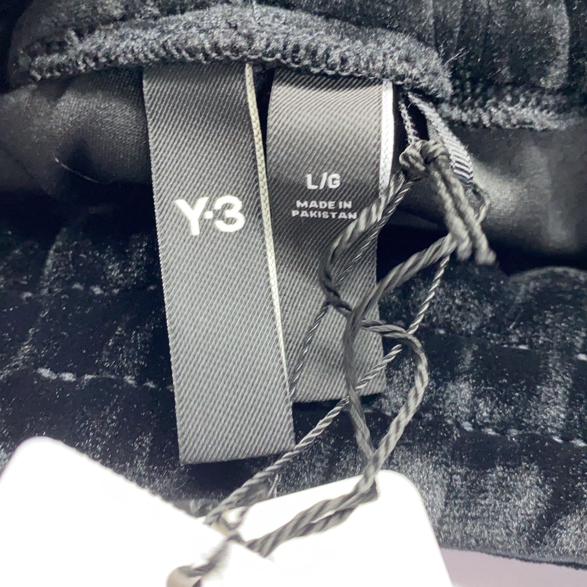 Y-3 Y-3 Velvet Drawstring Pants Size L Size US 34 / EU 50 - 4 Thumbnail