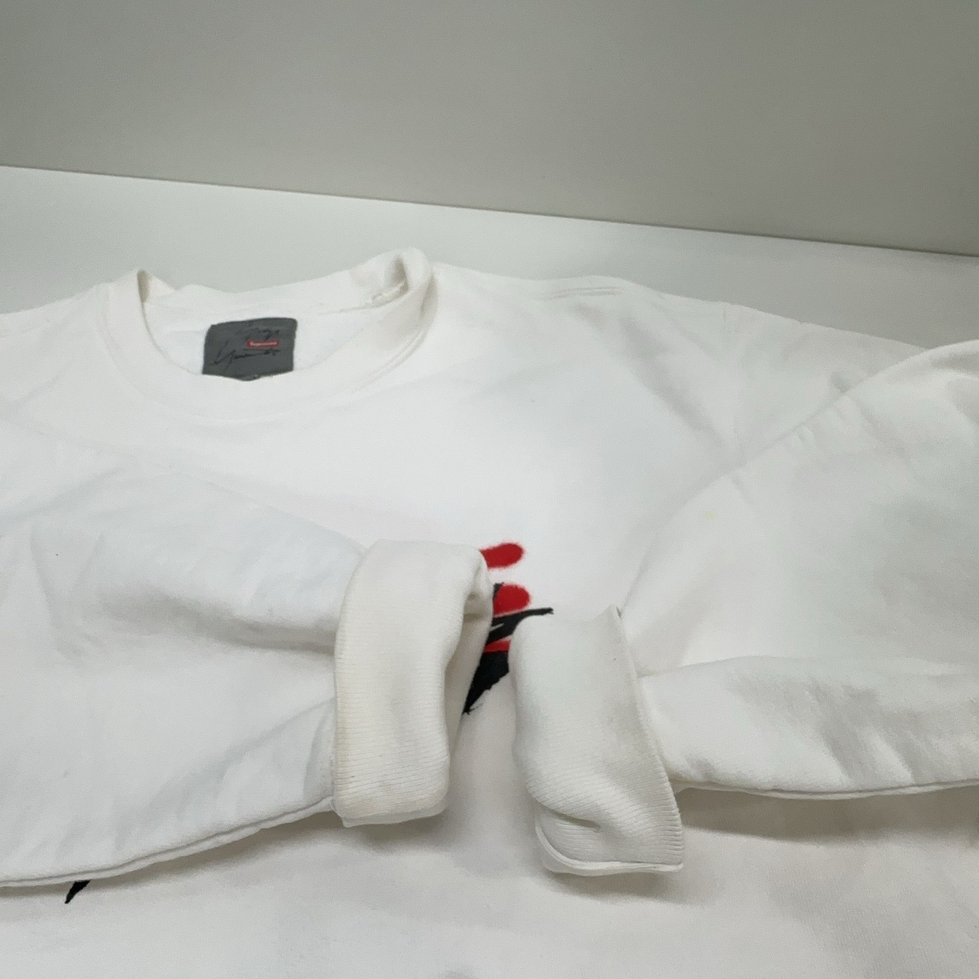 Supreme Supreme x Yohji Yamamoto Logo Sweatshirt Size S Size US S / EU 44-46 / 1 - 7 Thumbnail