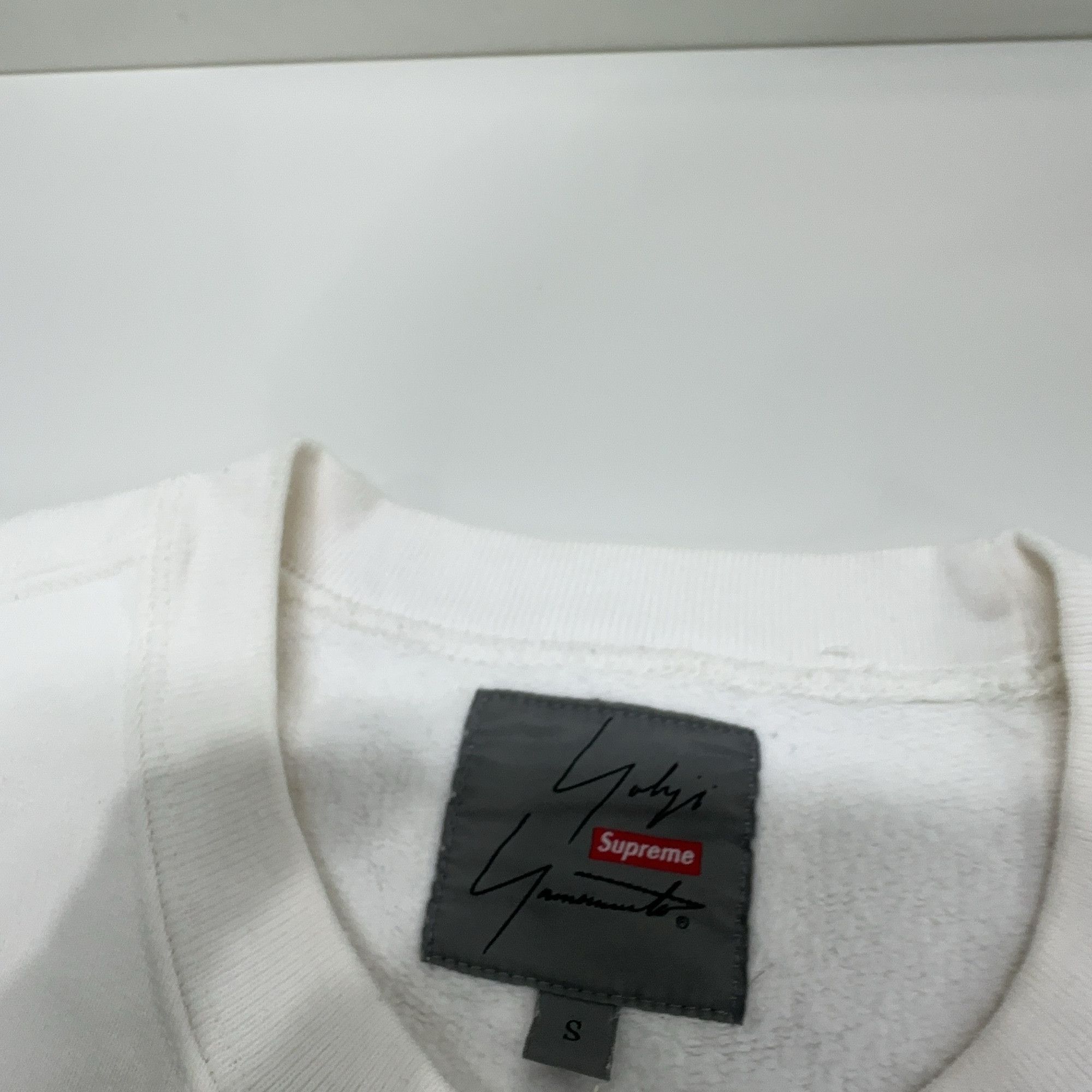 Supreme Supreme x Yohji Yamamoto Logo Sweatshirt Size S Size US S / EU 44-46 / 1 - 4 Thumbnail