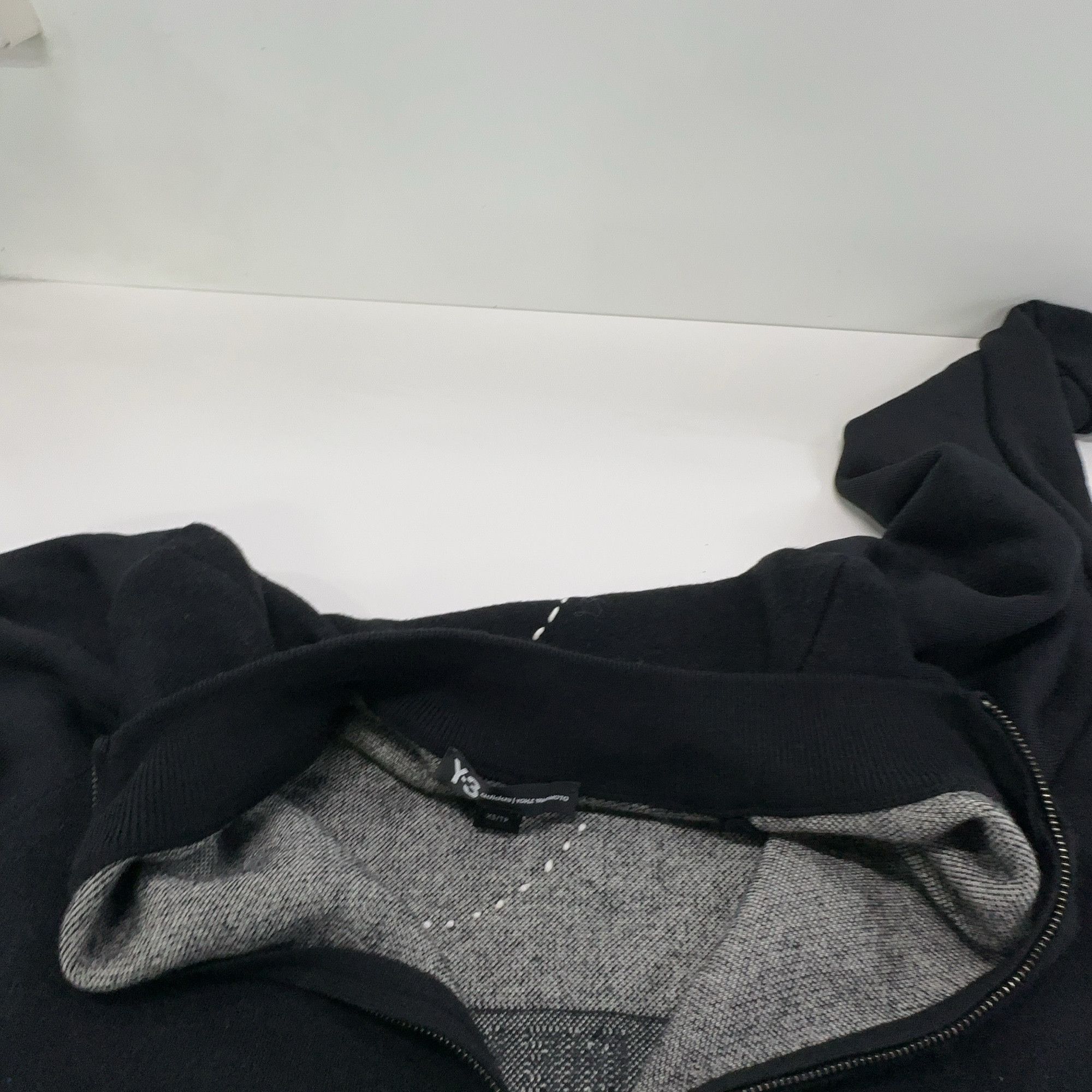 Y-3 Y-3 Zip Up Logo Sweater Size XS Size US XS / EU 42 / 0 - 5 Thumbnail
