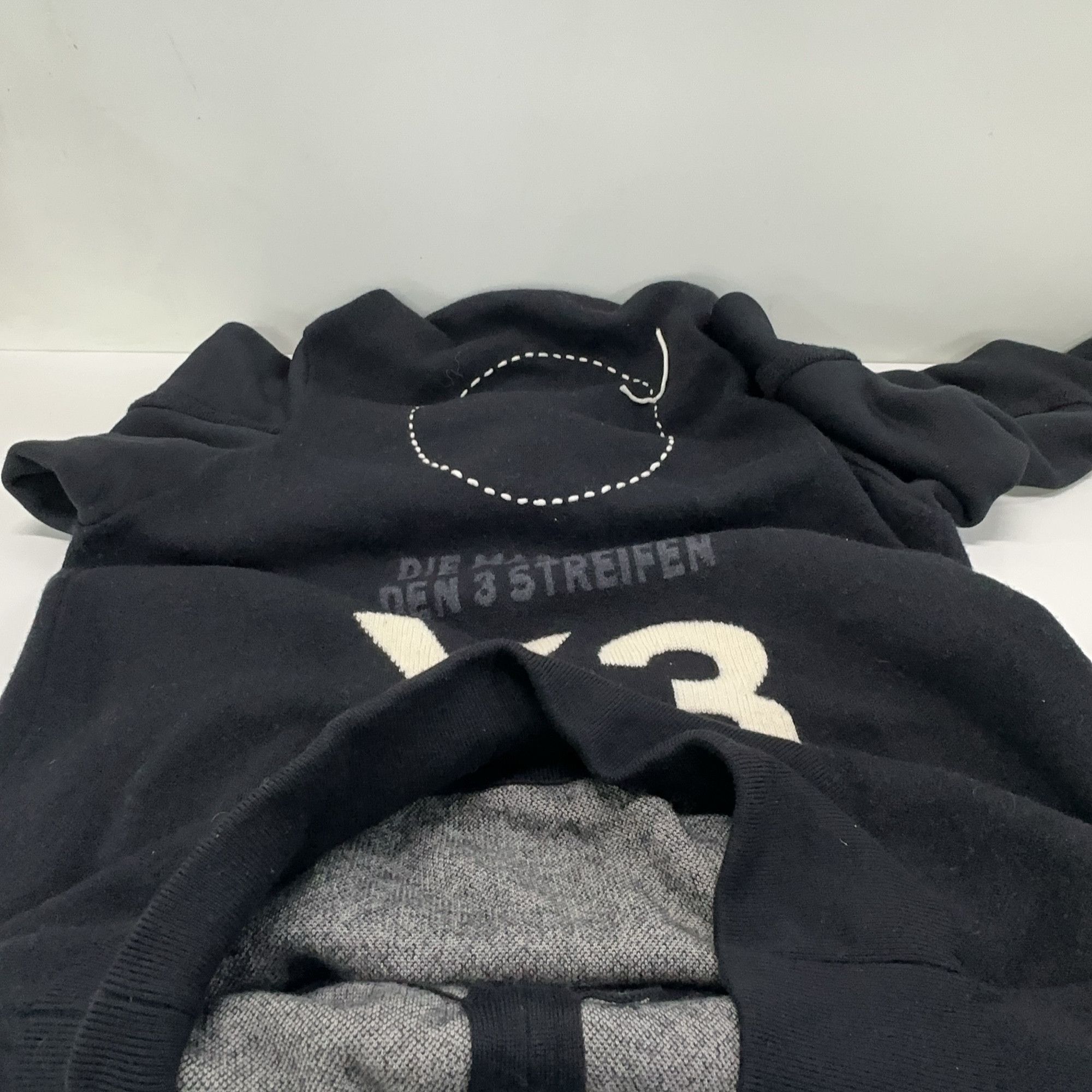 Y-3 Y-3 Zip Up Logo Sweater Size XS Size US XS / EU 42 / 0 - 8 Thumbnail