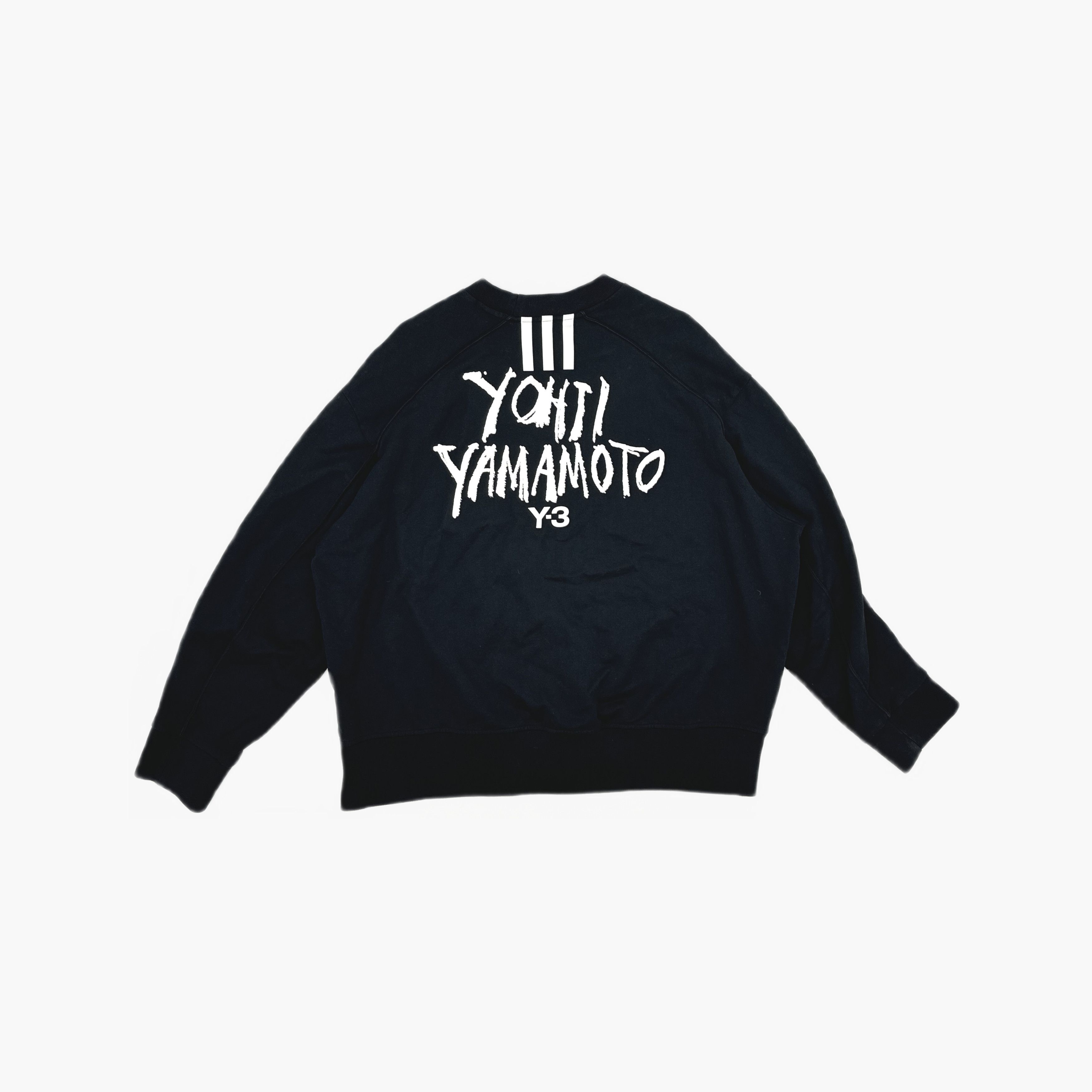 Y-3 Y-3 Yohji Yamamoto Logo Sweatshirt Size M Size US M / EU 48-50 / 2 - 2 Thumbnail