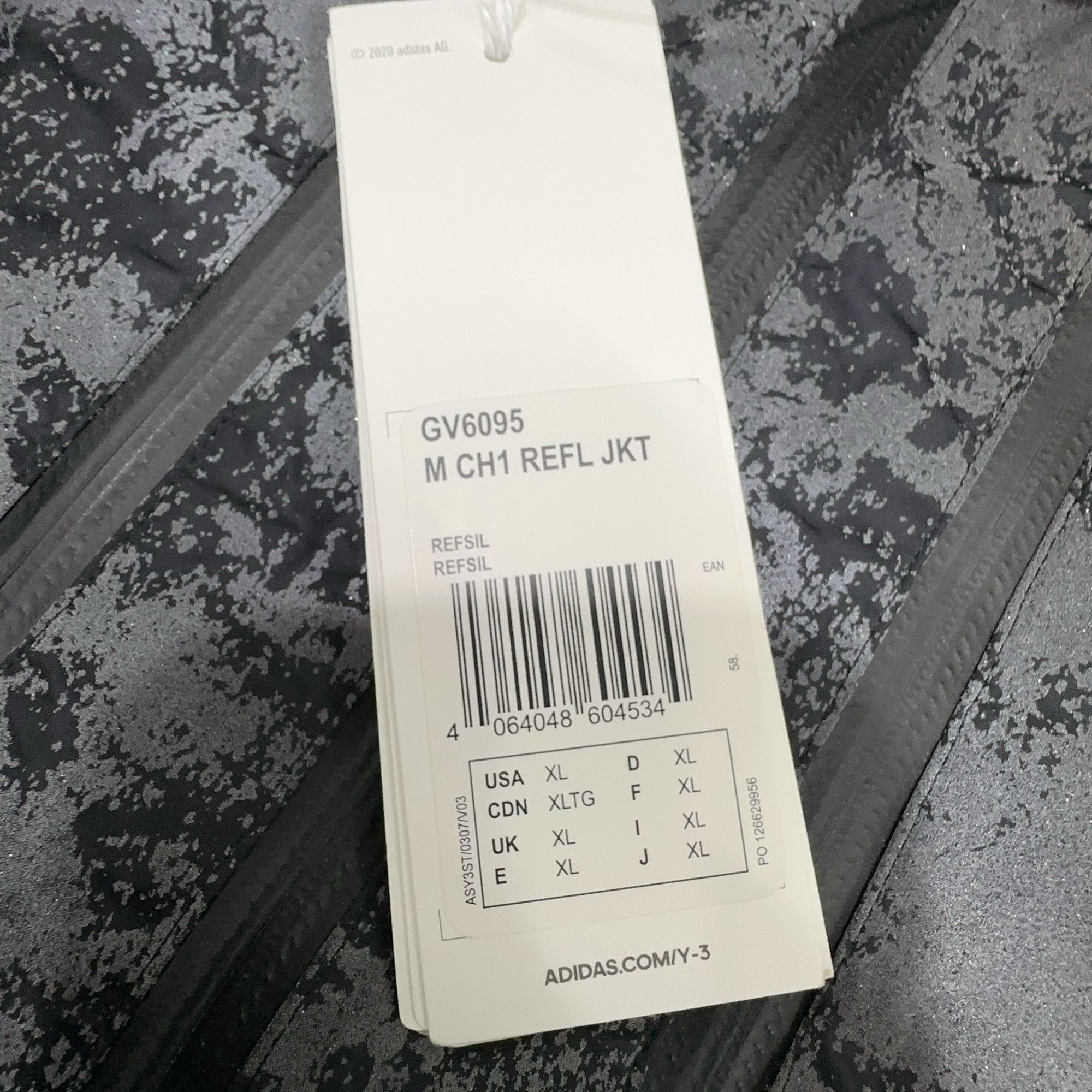 Y-3 Y-3 CH1 Reflective Hooded Jacket Size XL Size US XL / EU 56 / 4 - 5 Thumbnail