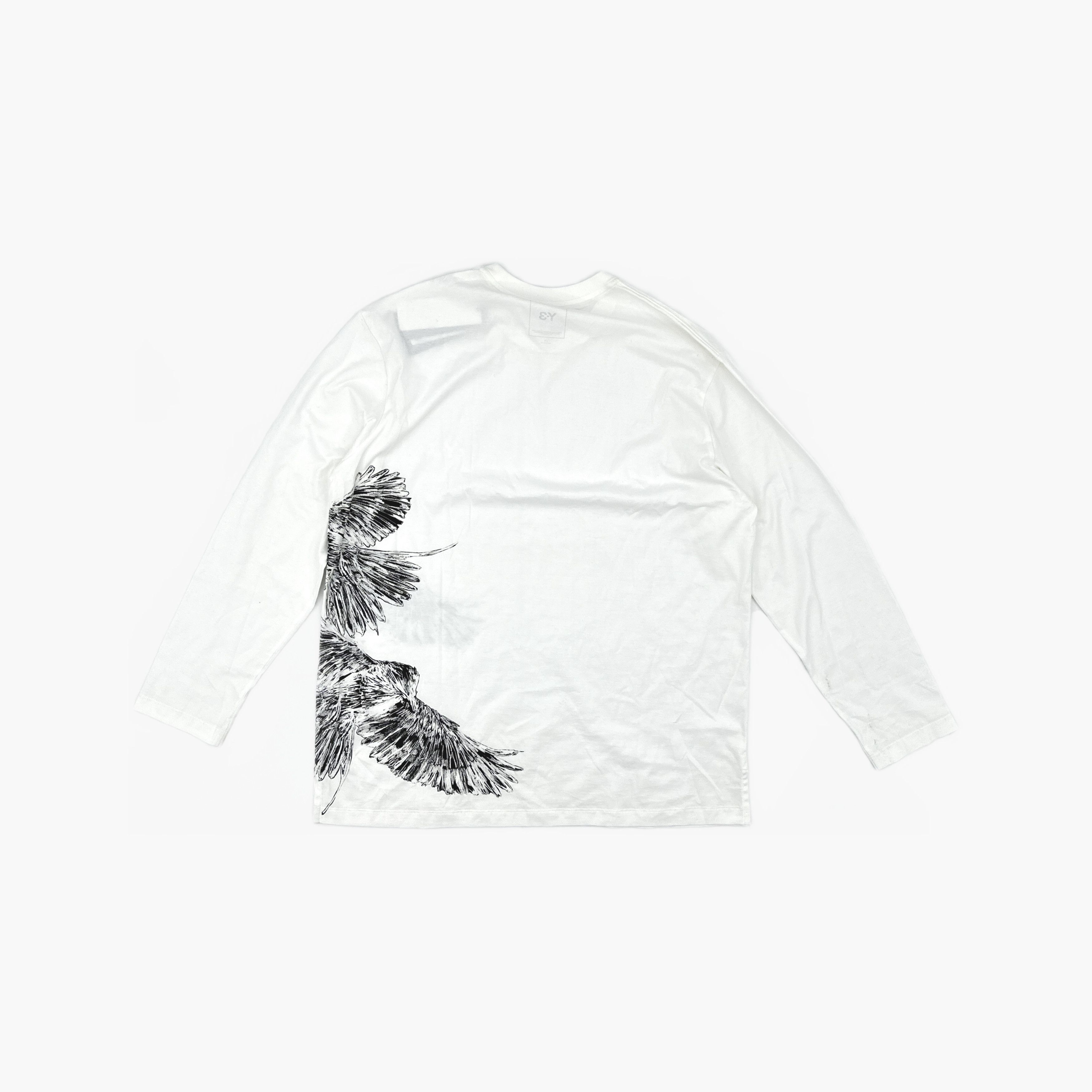 Y-3 Y-3 Graphic Long Sleeve T-Shirt Size L Size US L / EU 52-54 / 3 - 2 Thumbnail