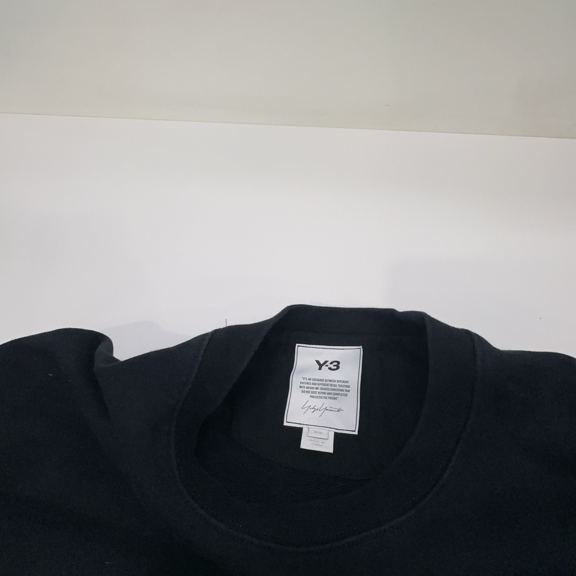 Y-3 Y-3 Logo Sweatshirt Size M Size US M / EU 48-50 / 2 - 5 Thumbnail