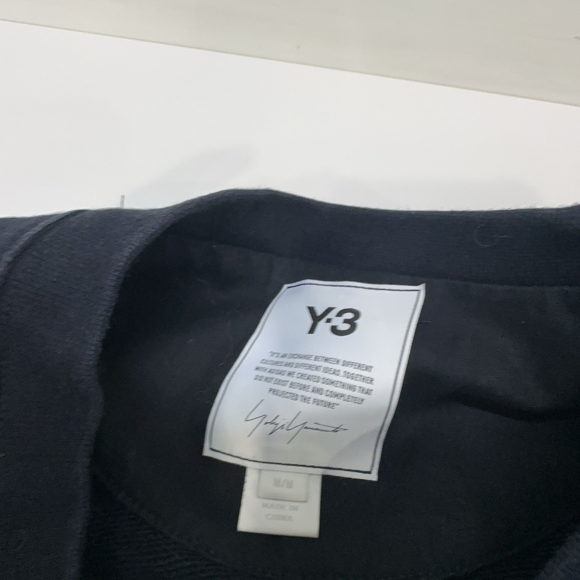Y-3 Y-3 Logo Sweatshirt Size M Size US M / EU 48-50 / 2 - 4 Thumbnail