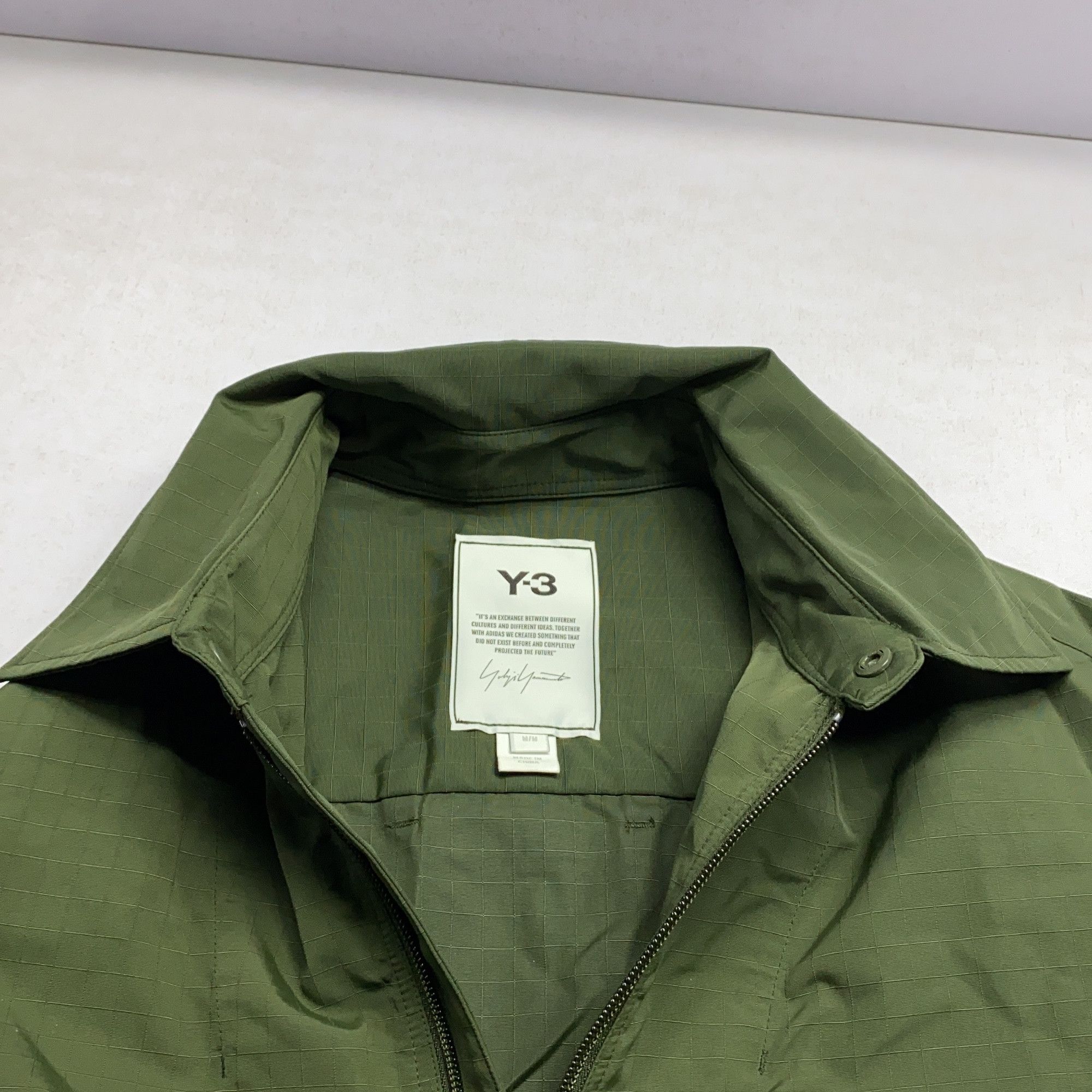 Y-3 Y-3 Ripstop Zip Up Jacket Size M Size US M / EU 48-50 / 2 - 8 Thumbnail