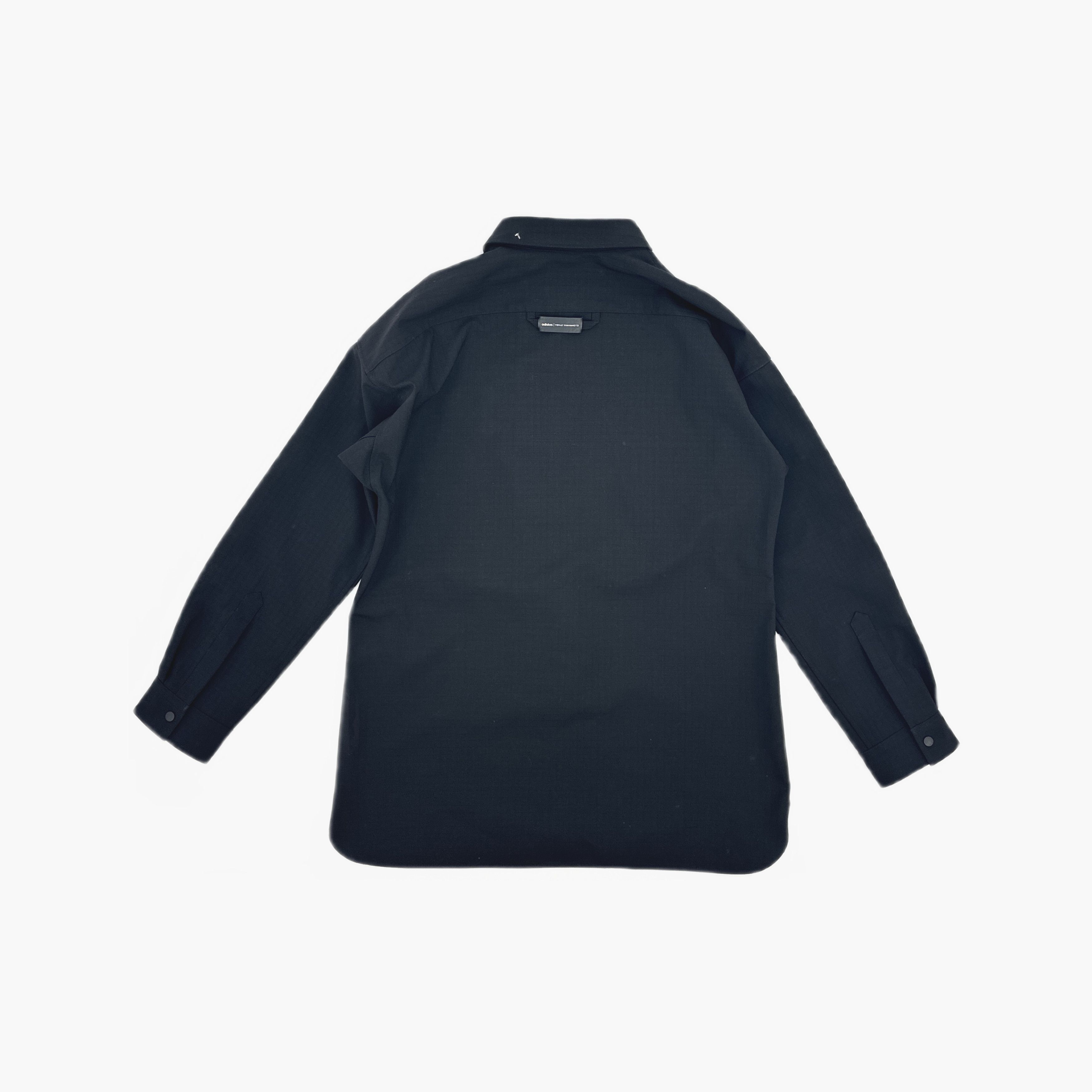 Y-3 Y-3 Grid Pattern Zip Shirt Jacket Size M Size US M / EU 48-50 / 2 - 2 Thumbnail