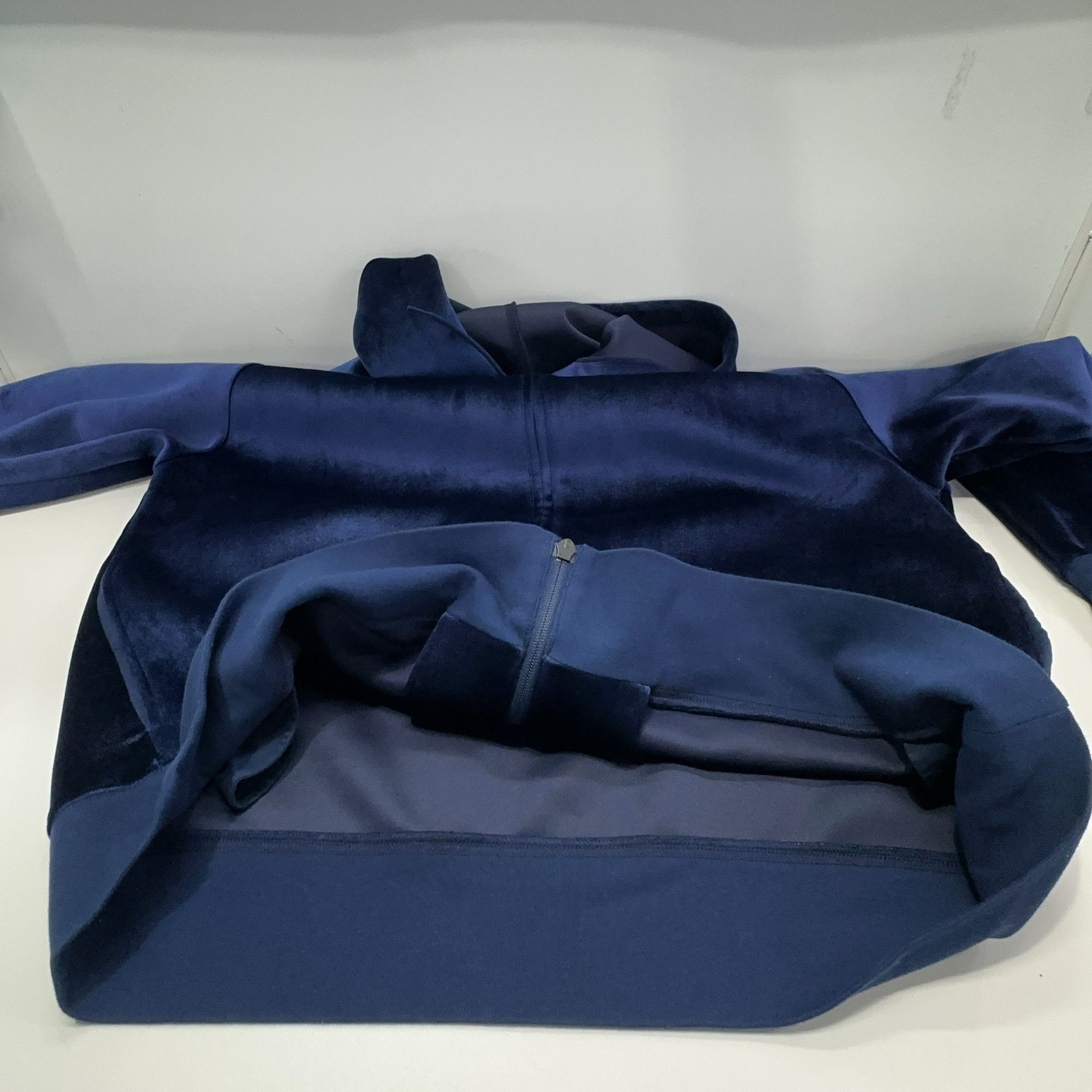 Y-3 Y-3 Velour Zip-Up Hoodie Size XL Size US XL / EU 56 / 4 - 7 Thumbnail