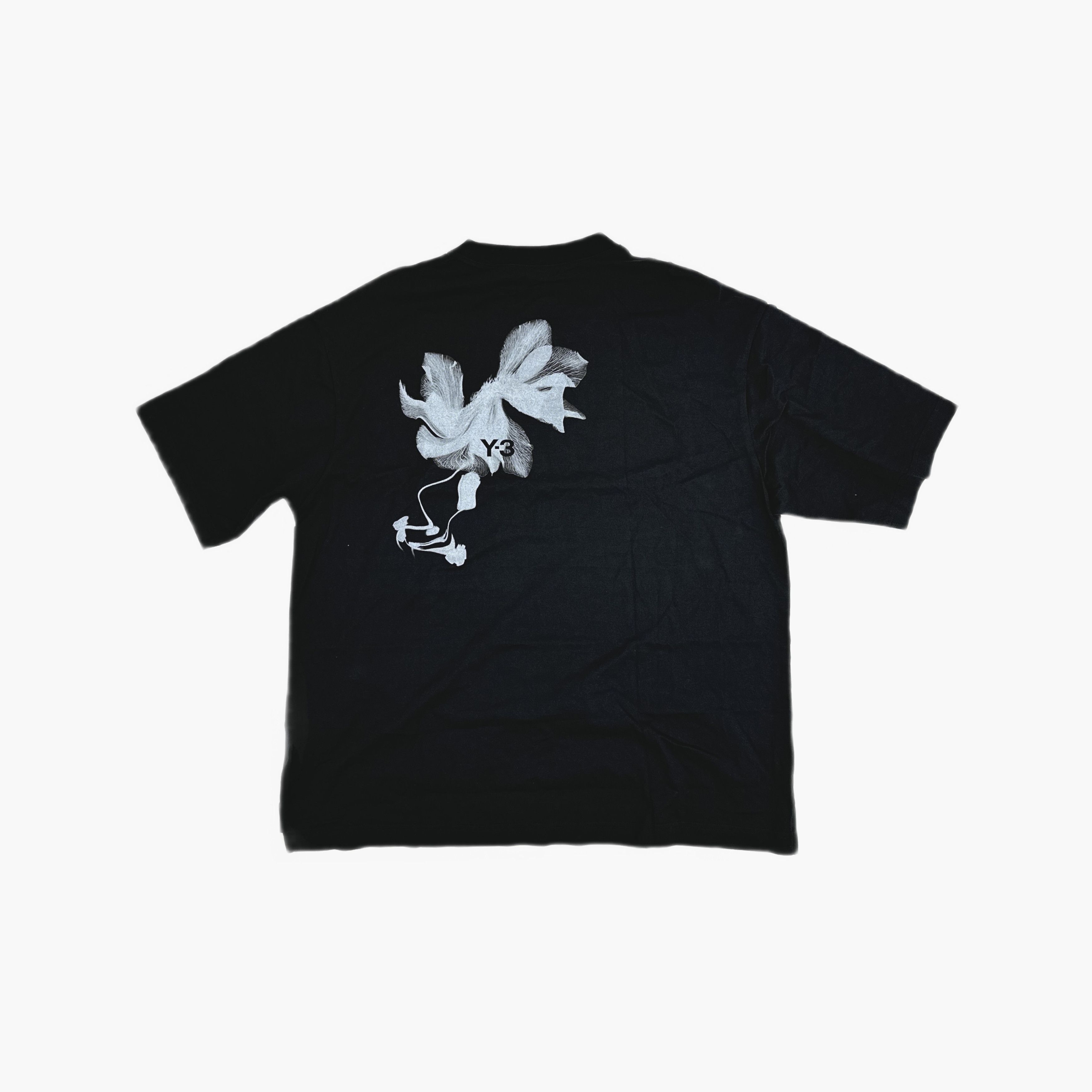 Y-3 Y-3 Floral Graphic Short Sleeve T-Shirt Size L Size US L / EU 52-54 / 3 - 2 Thumbnail