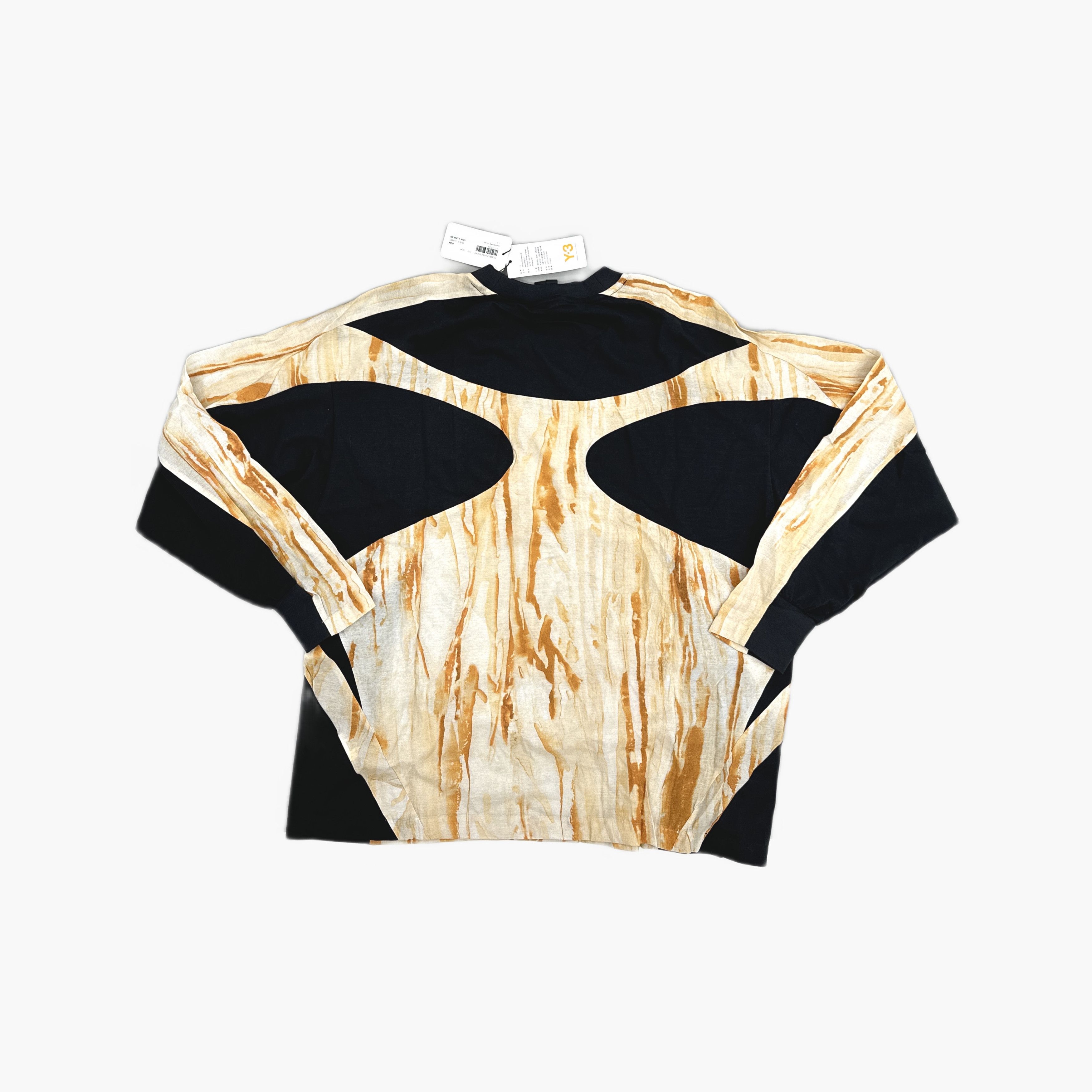 Y-3 Y-3 Rust Dye Long Sleeve T-Shirt Size M Size US M / EU 48-50 / 2 - 2 Thumbnail
