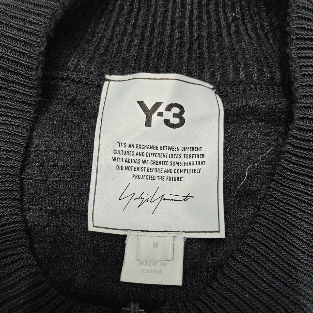 Y-3 Y-3 Back Logo Zip-Up Jacket Size M Size US M / EU 48-50 / 2 - 5 Thumbnail