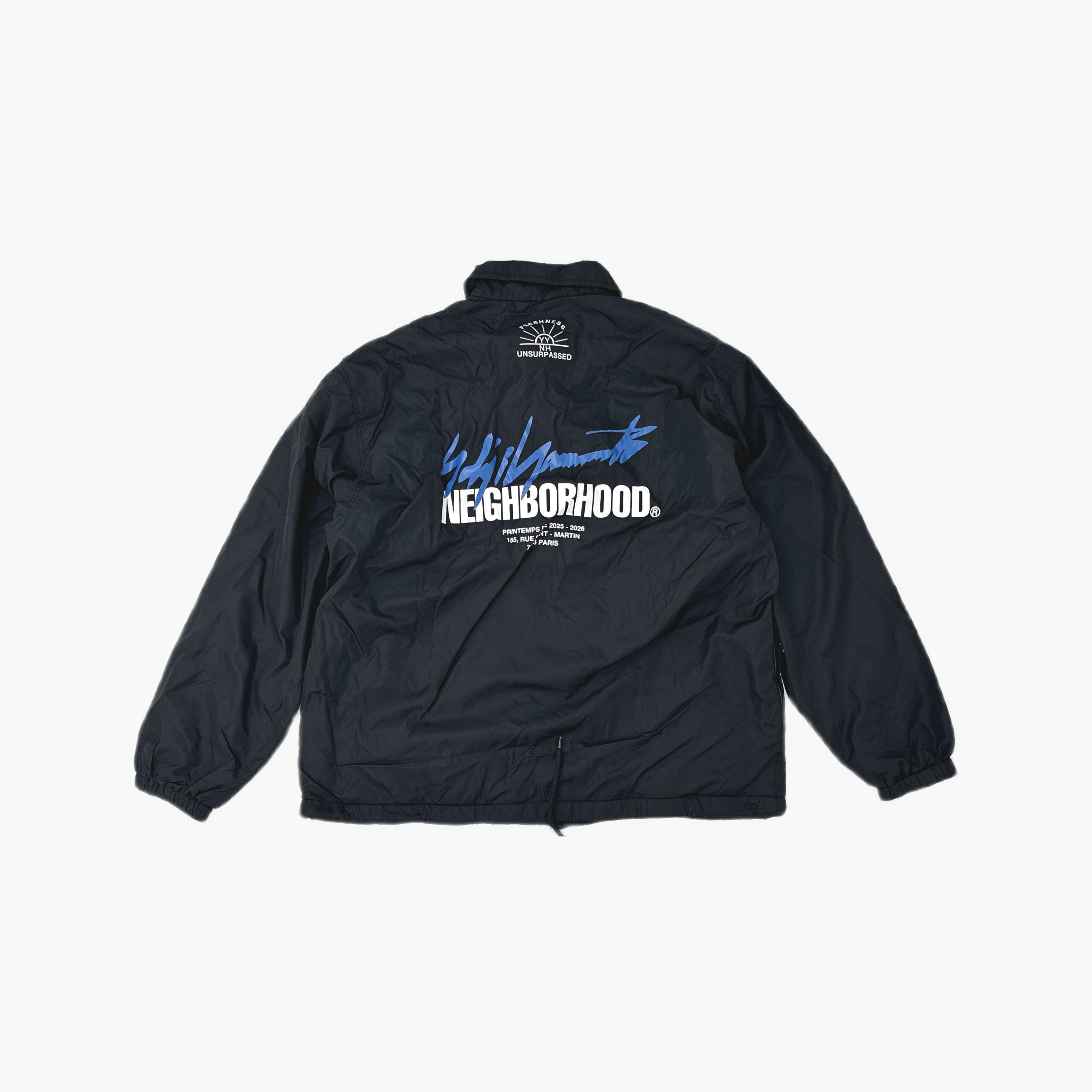 Neighborhood NEIGHBORHOOD x Yohji Yamamoto Graphic Coach Jacket Size L Size US L / EU 52-54 / 3 - 2 Thumbnail