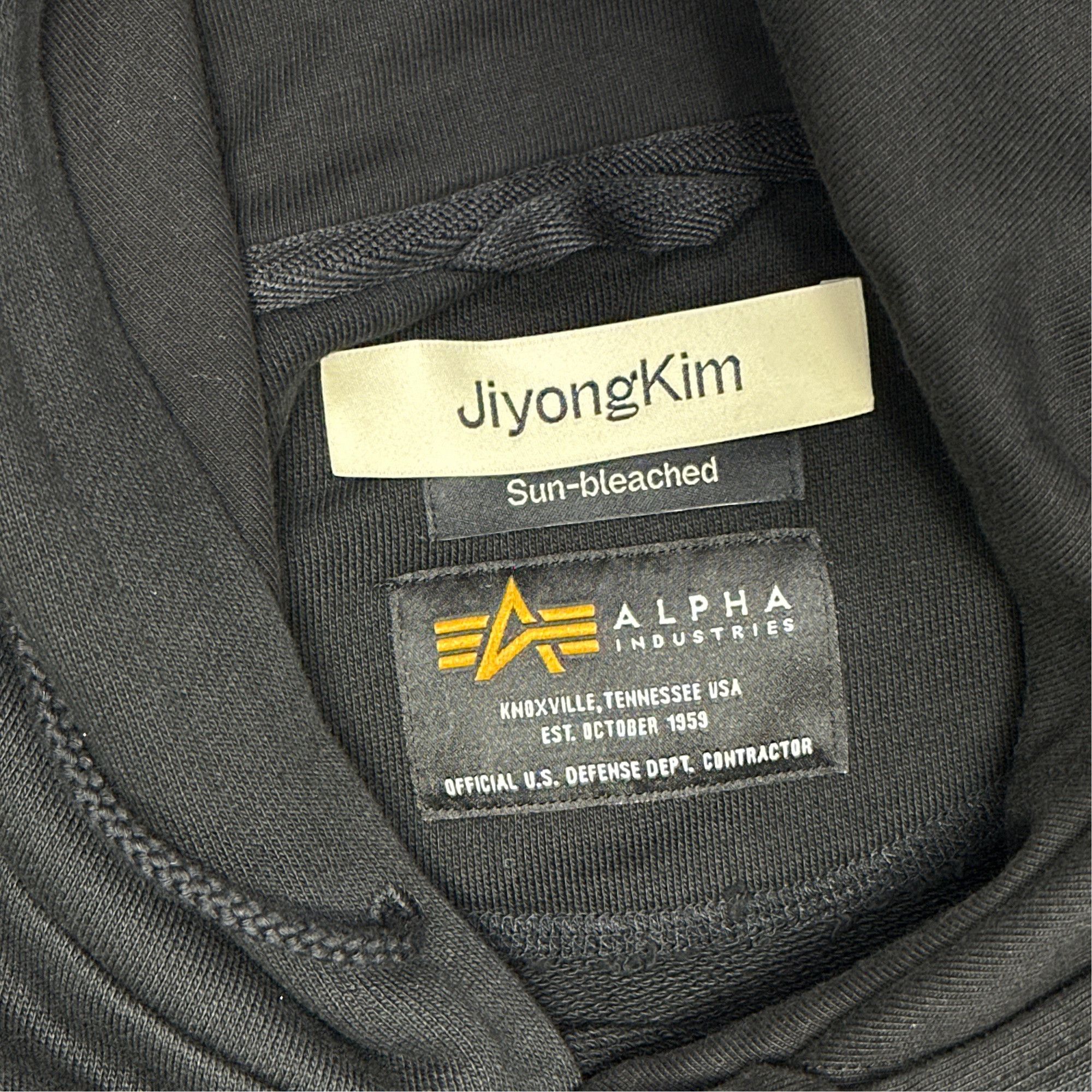 Alpha Industries Alpha Industries x JiyongKim Logo Hoodie Size M Size US M / EU 48-50 / 2 - 2 Thumbnail