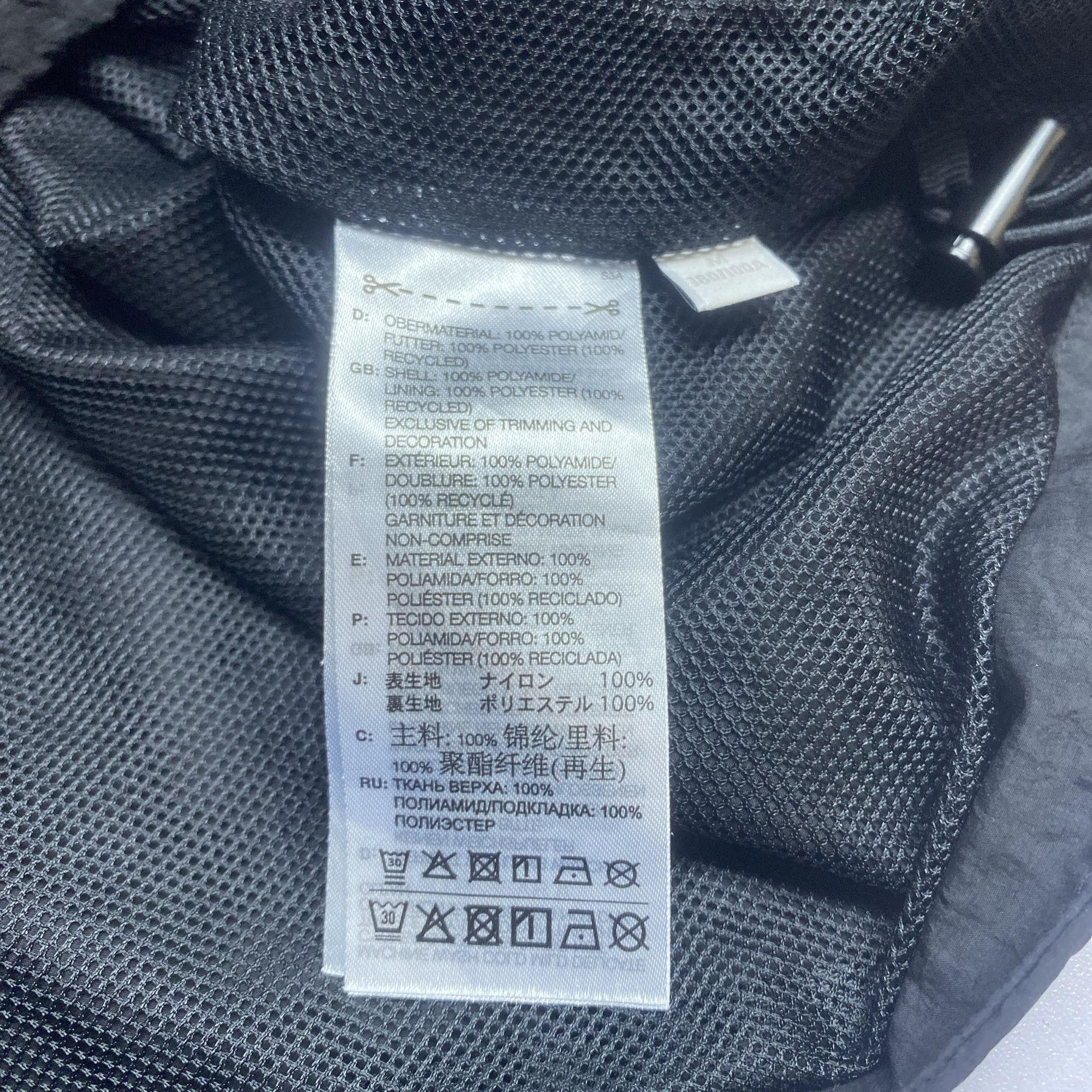 Y-3 Y-3 Three Stripe Nylon Shell Jacket Size M Size US M / EU 48-50 / 2 - 4 Thumbnail