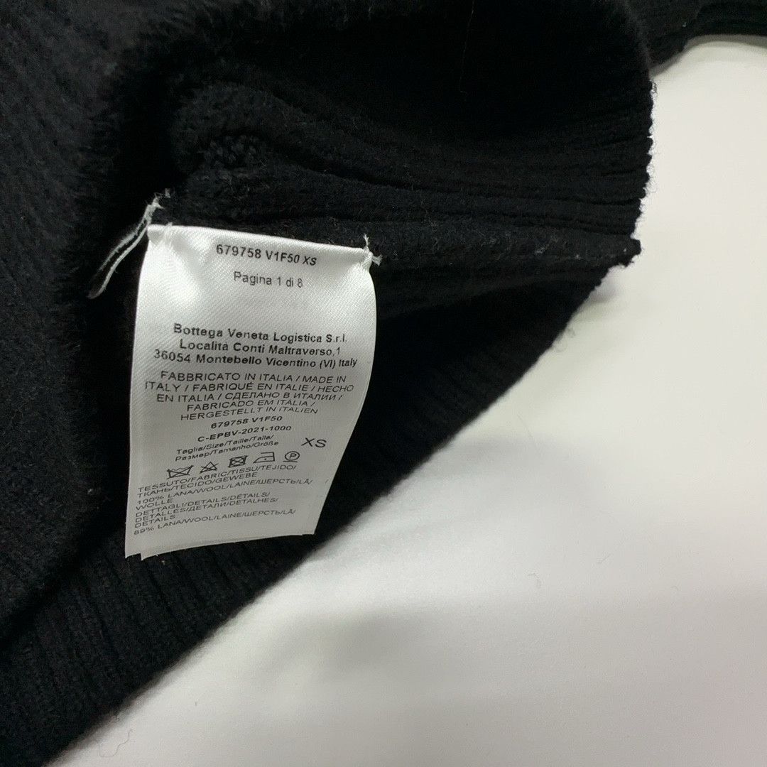 Bottega Veneta Bottega Veneta Black High Neck Sweater Size XS Size XS / US 0-2 / IT 36-38 - 2 Thumbnail