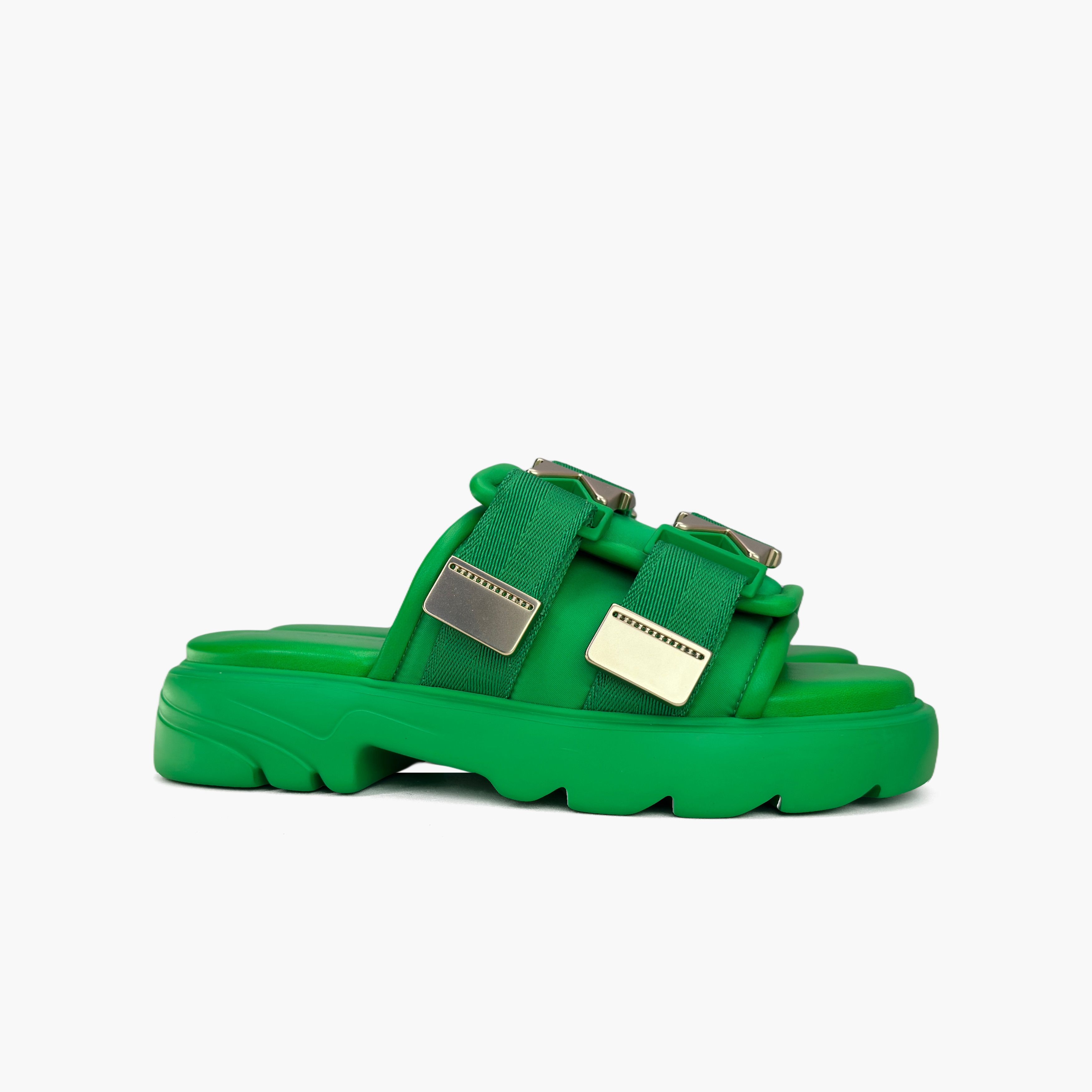Bottega Veneta Bottega Veneta Green Flash Sandals Size 38 Size US 8 / IT 38 - 4 Thumbnail