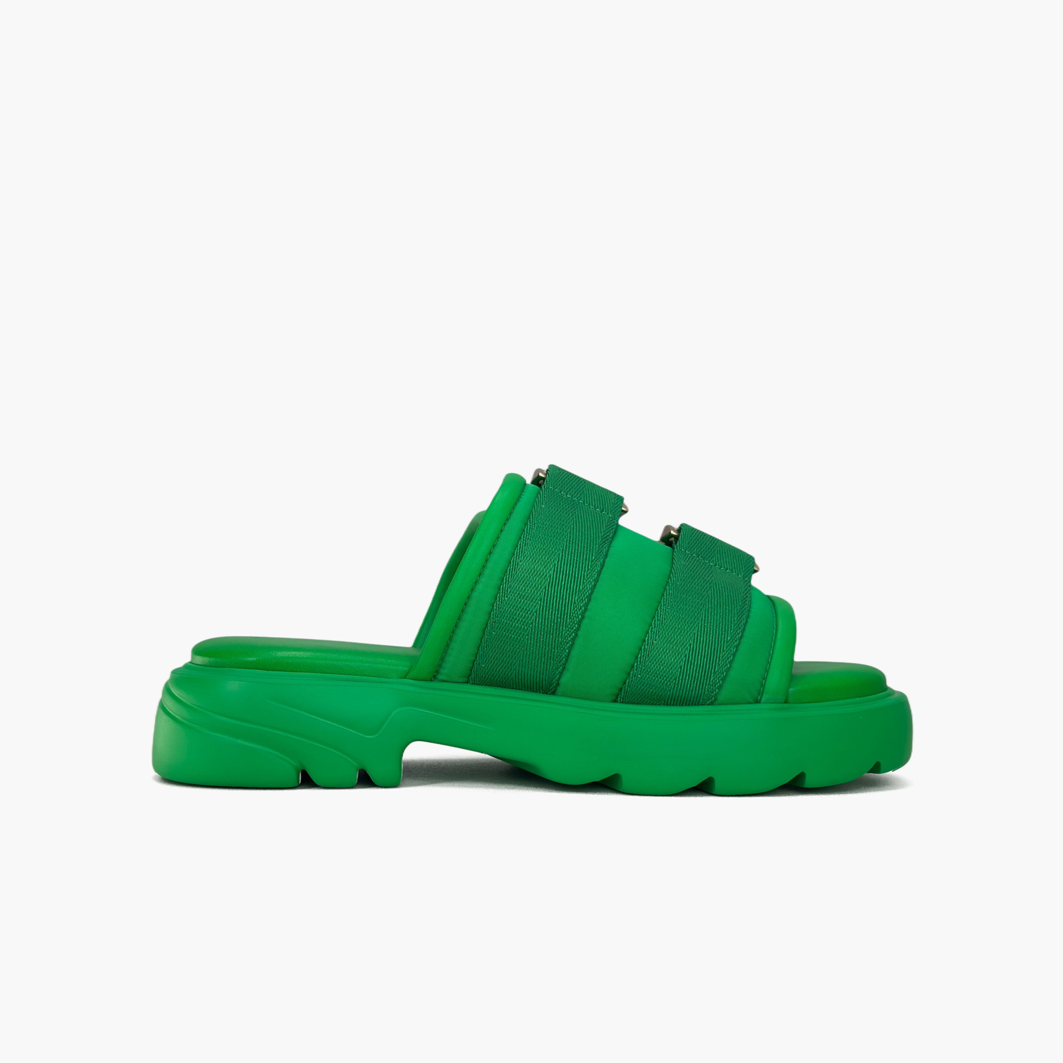 Bottega Veneta Bottega Veneta Green Flash Sandals Size 38 Size US 8 / IT 38 - 2 Thumbnail