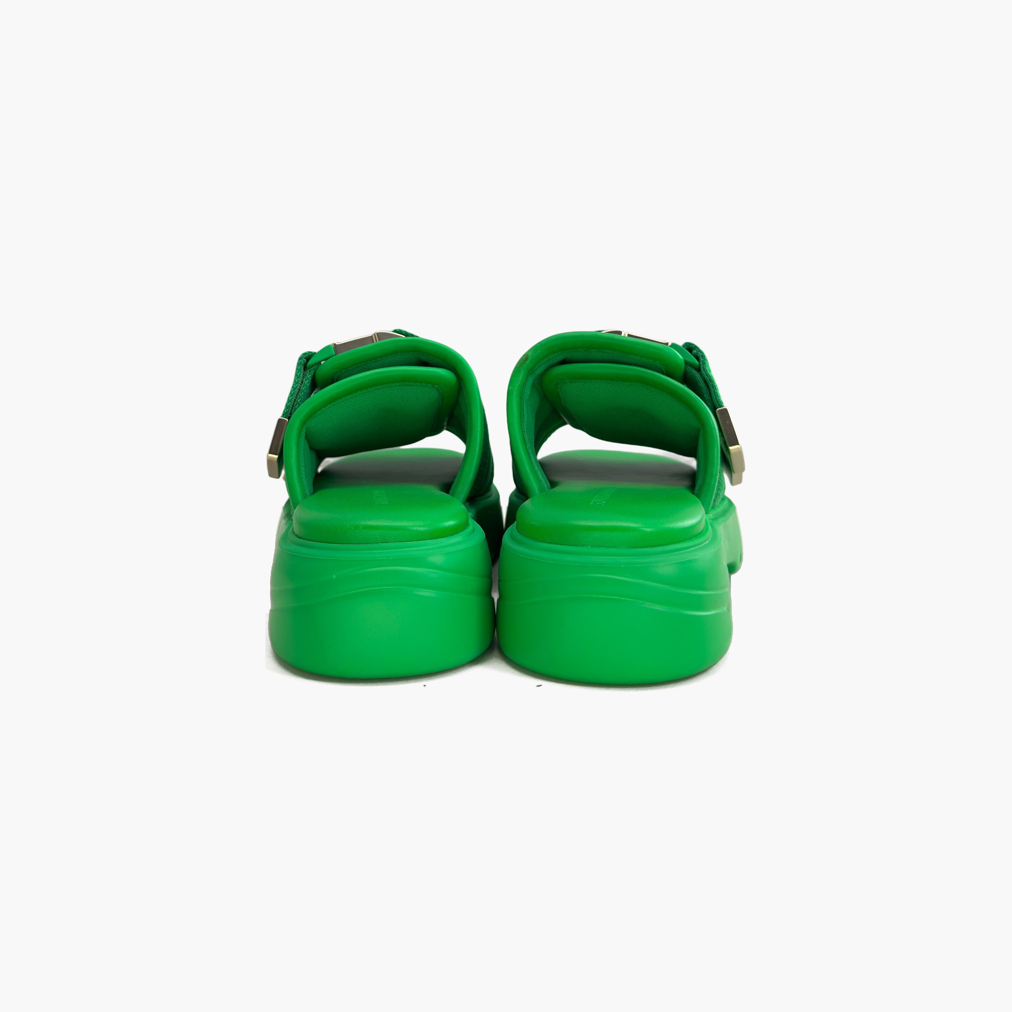 Bottega Veneta Bottega Veneta Green Flash Sandals Size 38 Size US 8 / IT 38 - 6 Thumbnail