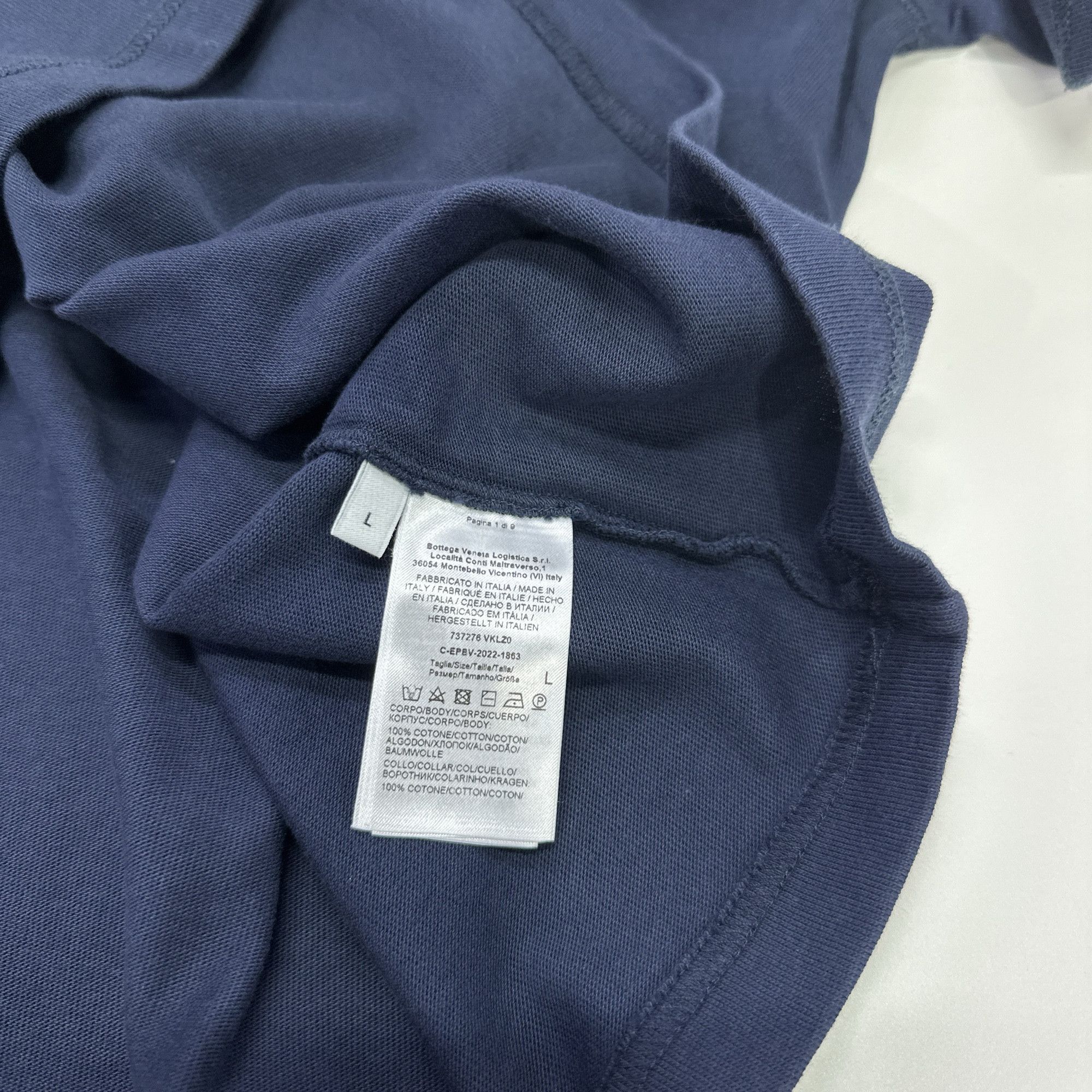 Bottega Veneta Bottega Veneta Cotton T-Shirt Size L Size US L / EU 52-54 / 3 - 4 Thumbnail