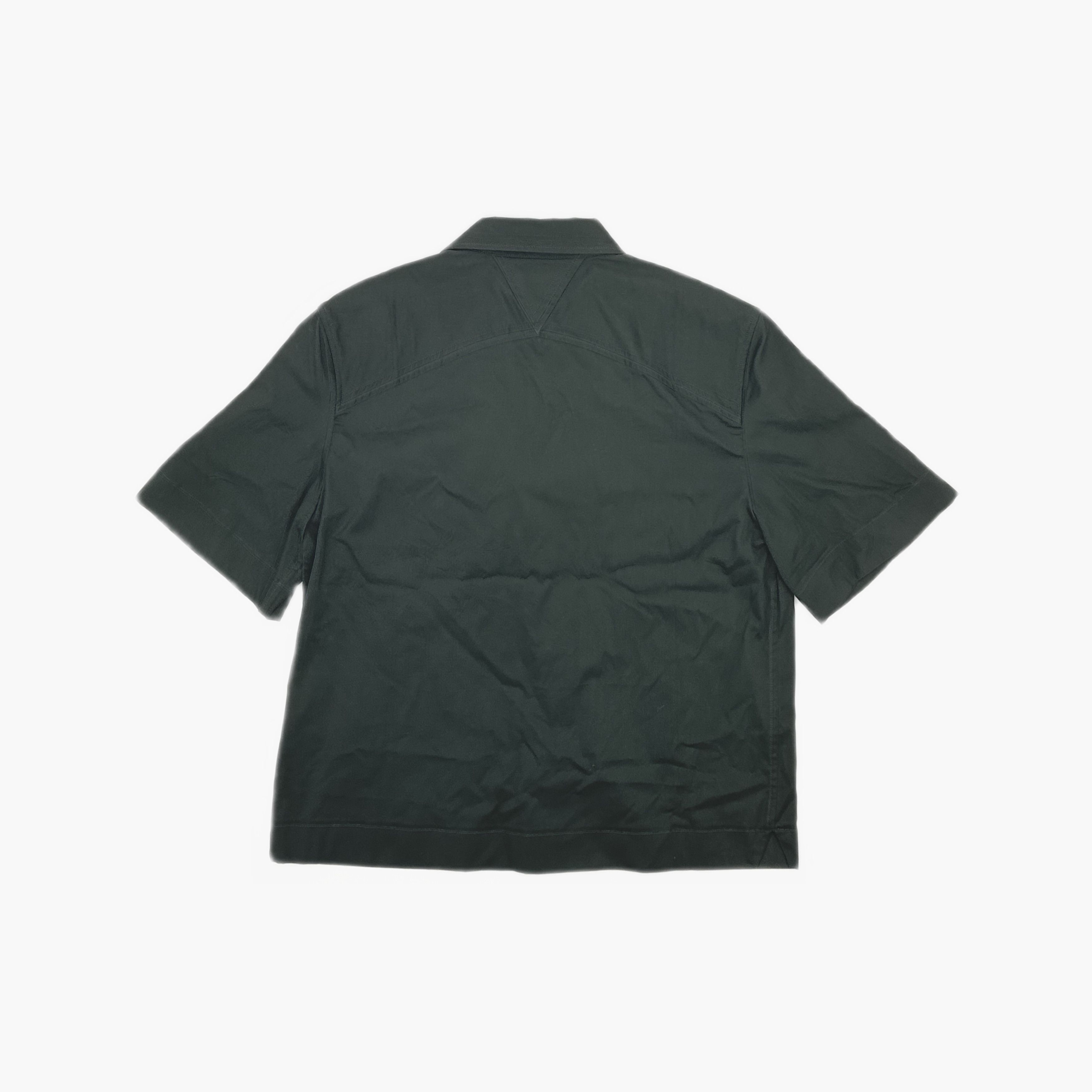 Bottega Veneta Bottega Veneta Dark Green Short Sleeve Shirt Size 46 Size US S / EU 44-46 / 1 - 2 Thumbnail
