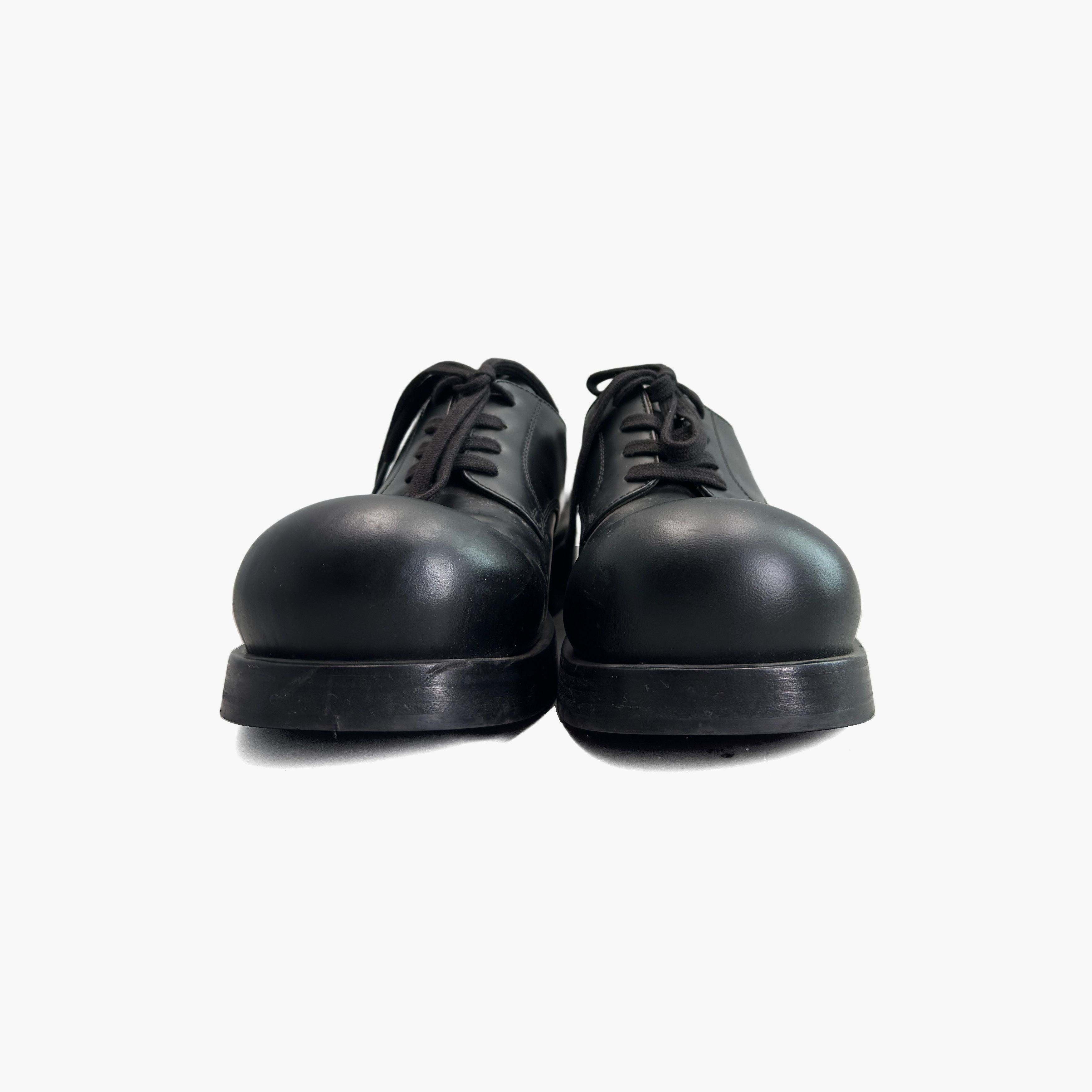 Bottega Veneta Bottega Veneta Black Leather Derby Shoes Size 9 Size US 9 / EU 42 - 5 Thumbnail