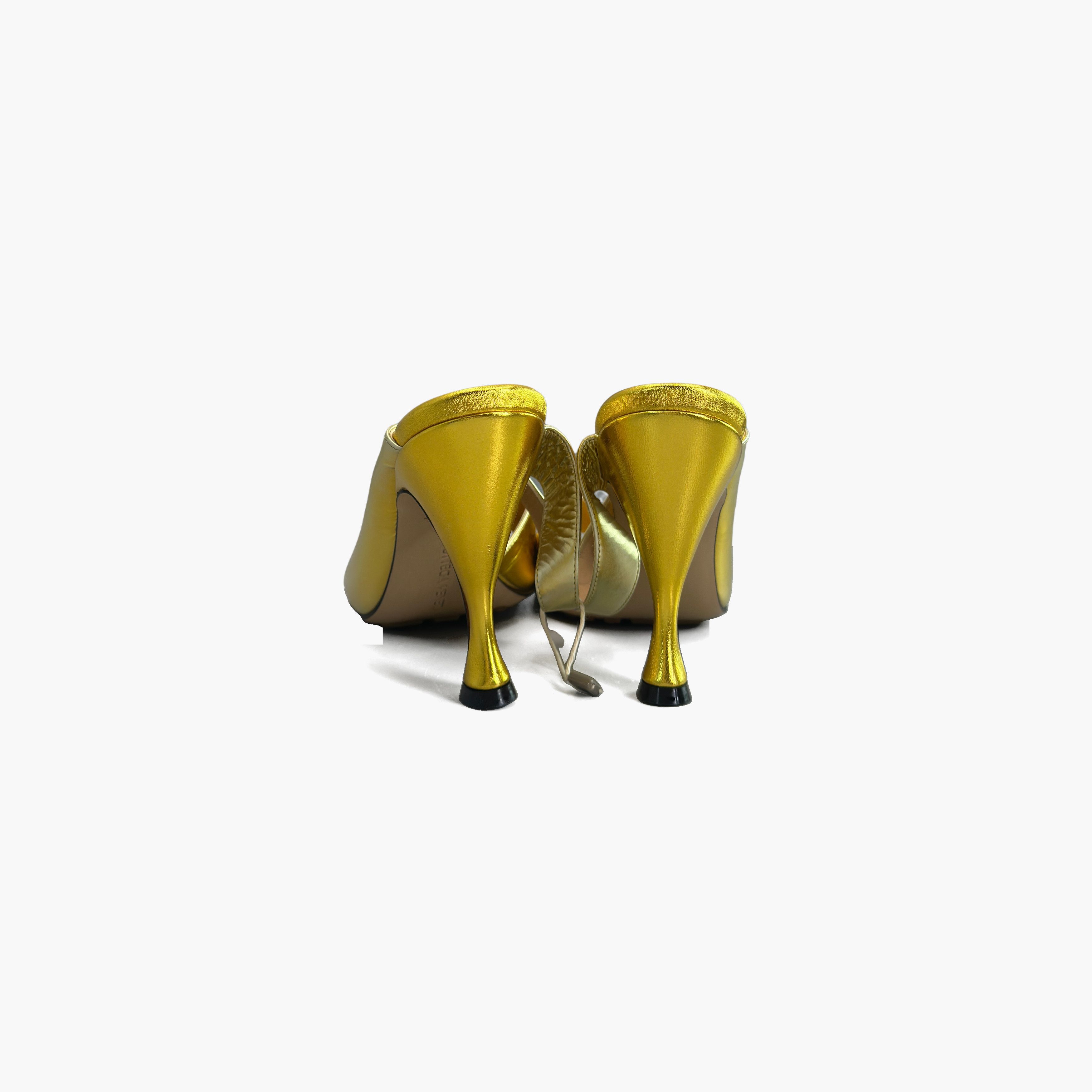 Bottega Veneta Bottega Veneta Gold Toe Loop Heels Size 38 Size US 8 / IT 38 - 6 Thumbnail